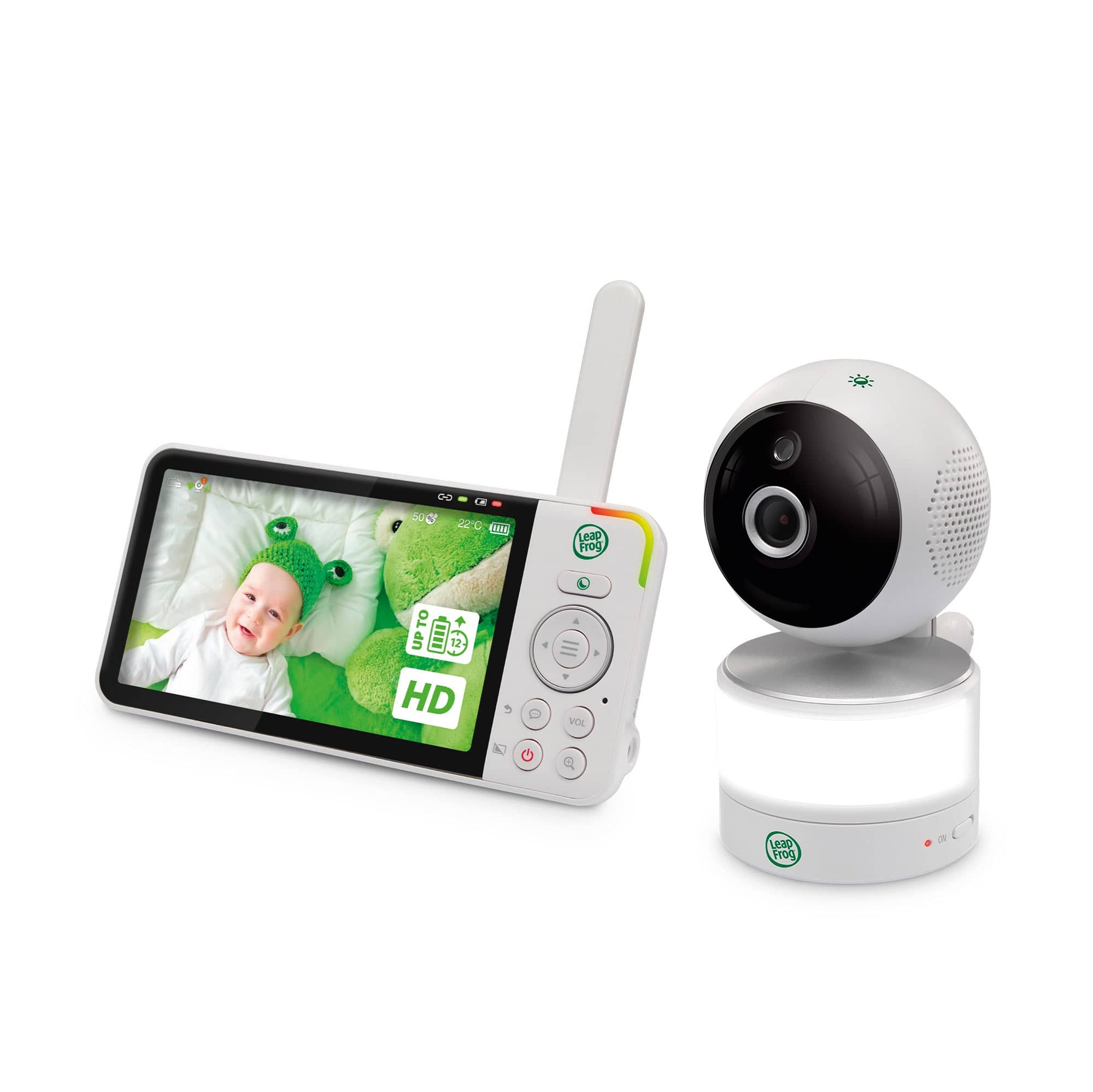 LeapFrog LF915HD 5 Inch Video Baby Monitor with Colour Night Vision - White - Image 32