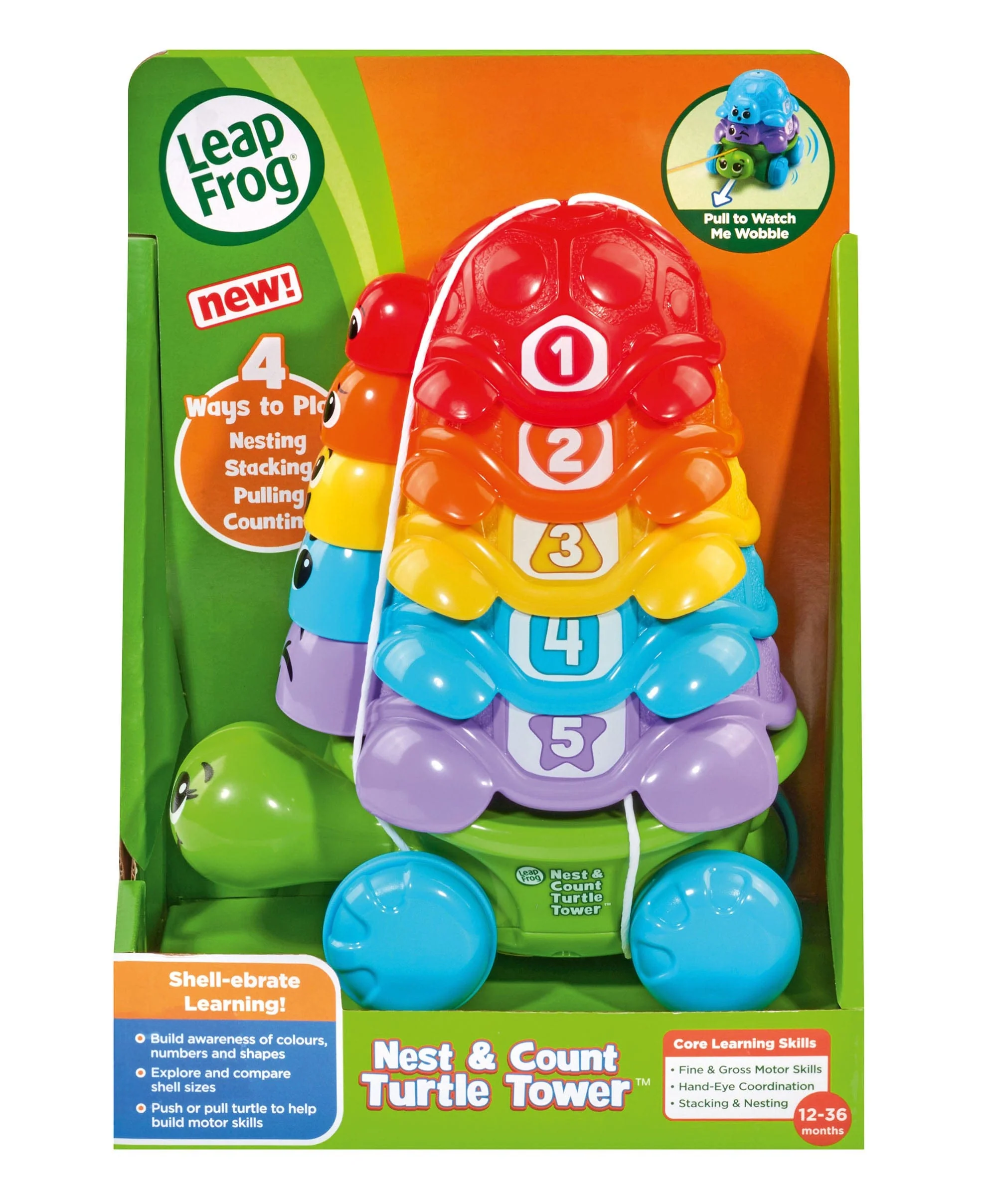 Leapfrog Nest & Count Turtle Tower™ - Image 4