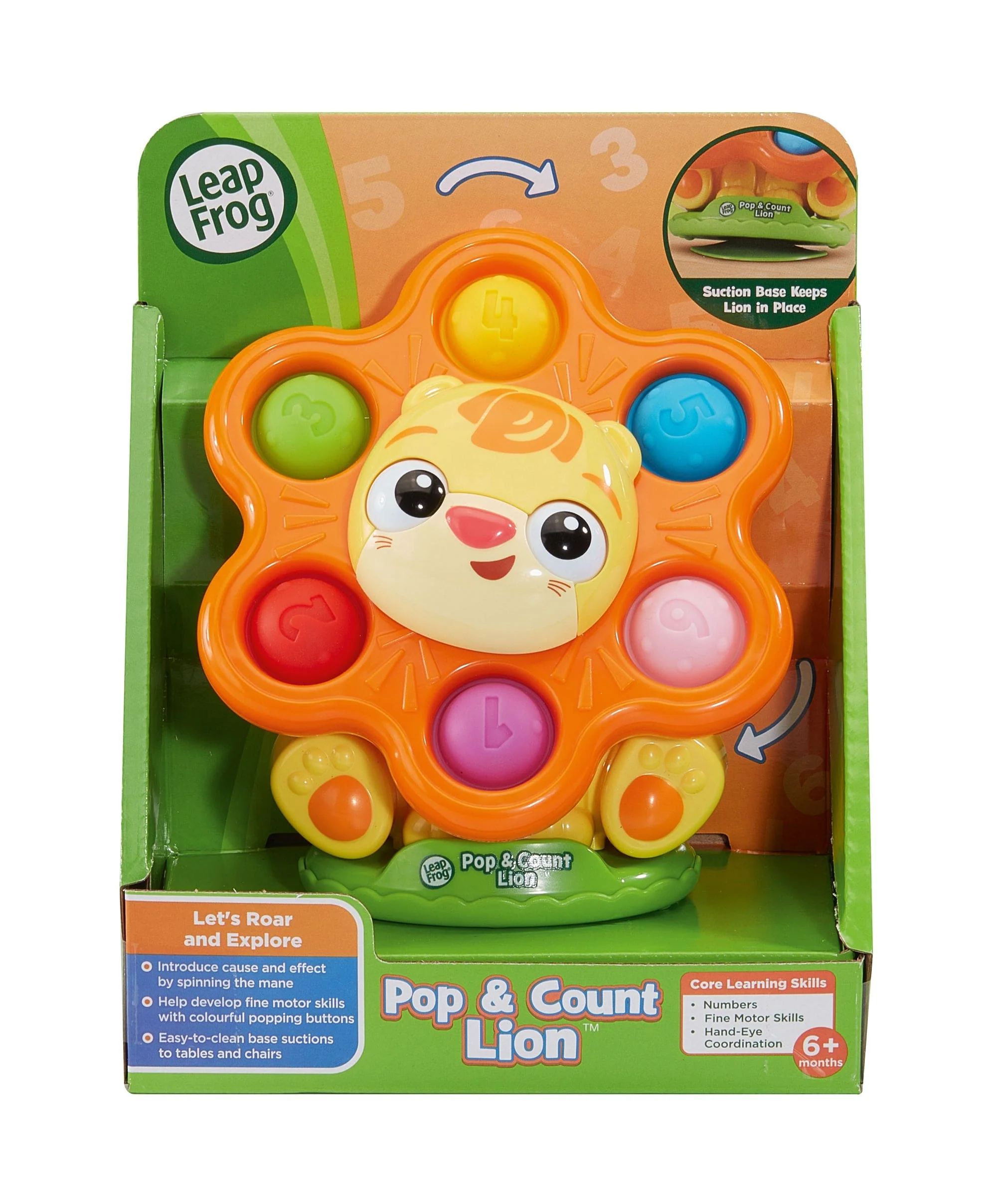LeapFrog Pop & Count Lion Sensory Toy - Image 5
