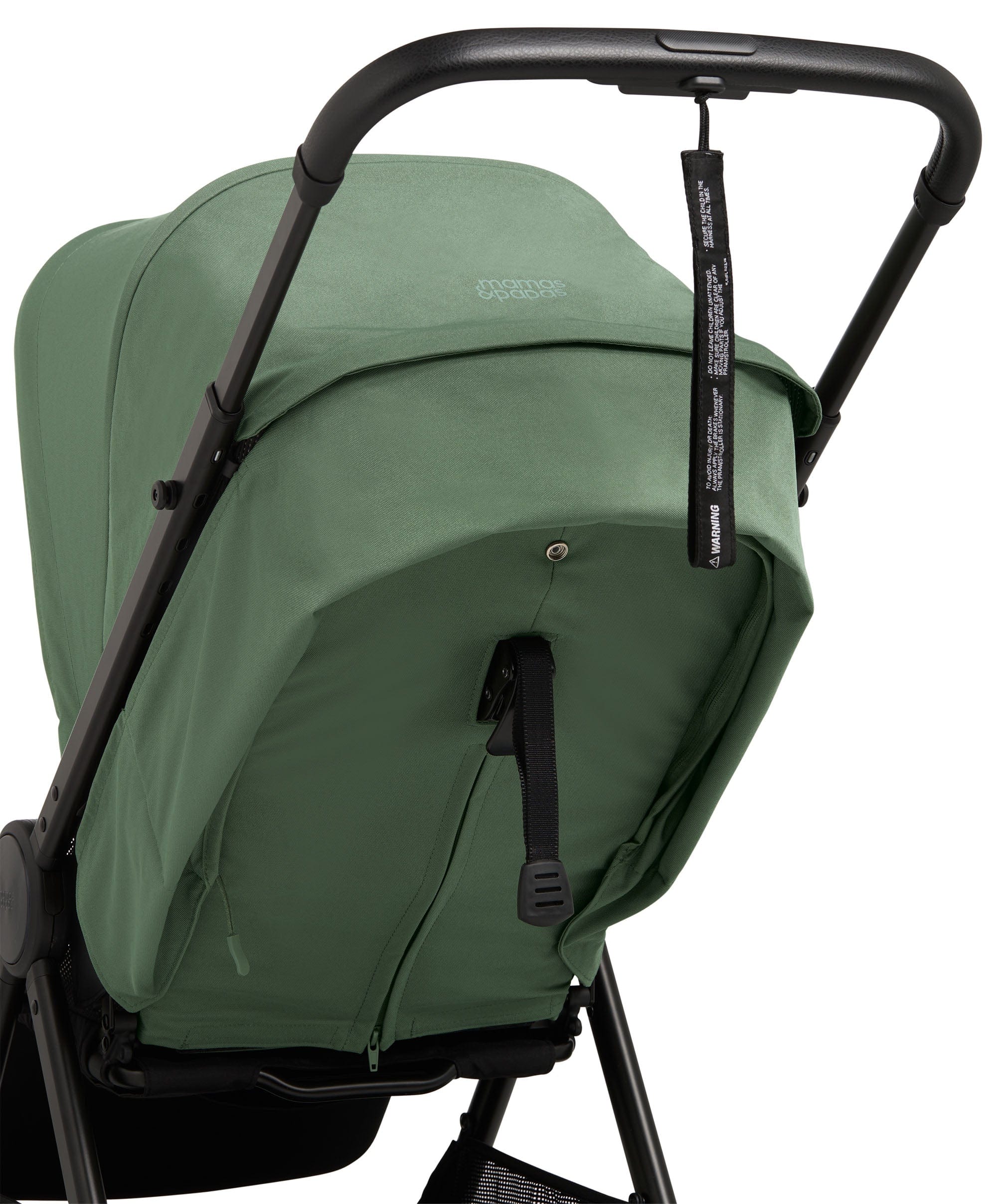 Libro Stroller Bundle with Quilted Memory Foam Liner (2 Piece)– Bay Green/Sage - Image 11