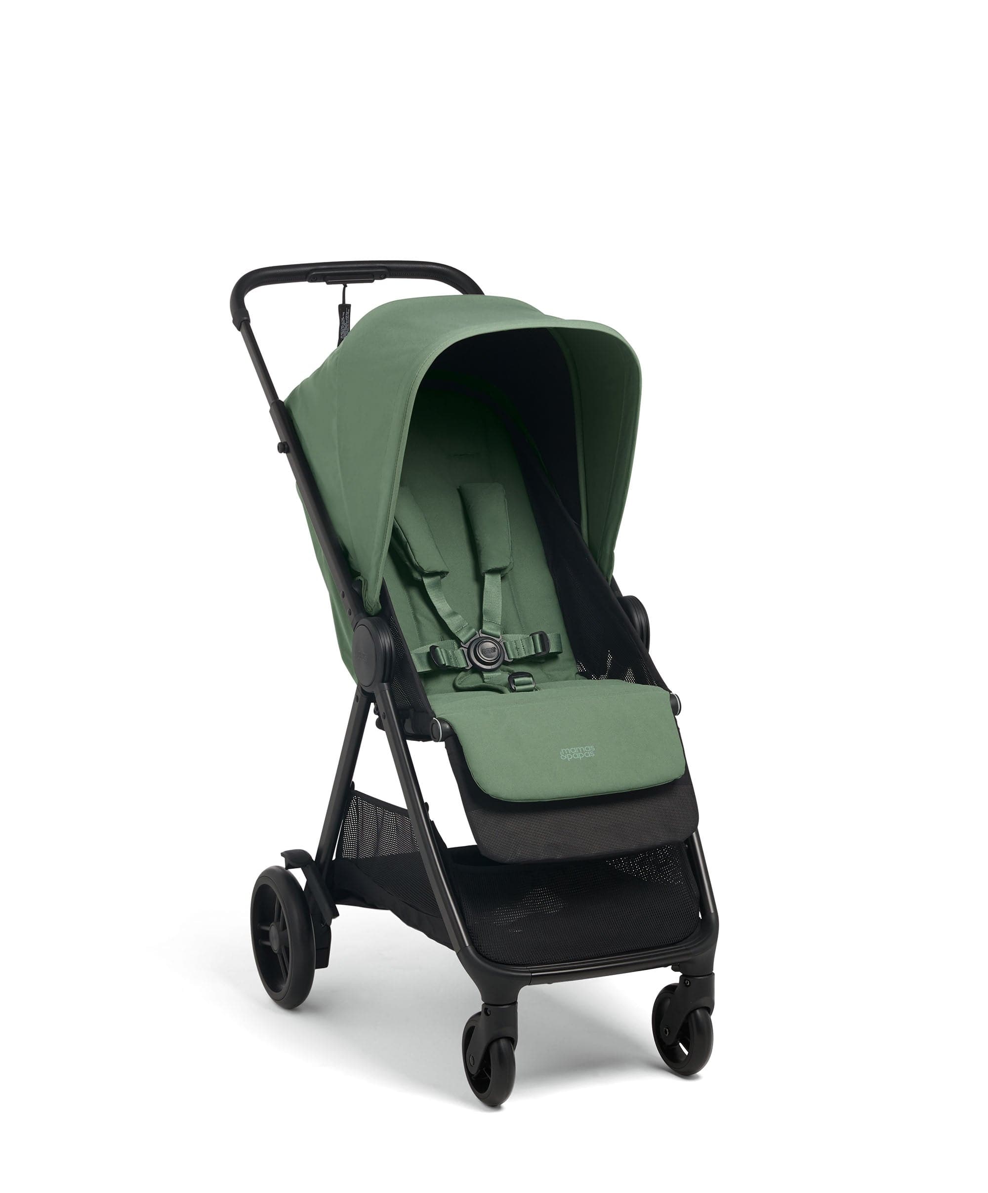 Libro Stroller Bundle with Quilted Memory Foam Liner (2 Piece)– Bay Green/Sage - Image 7