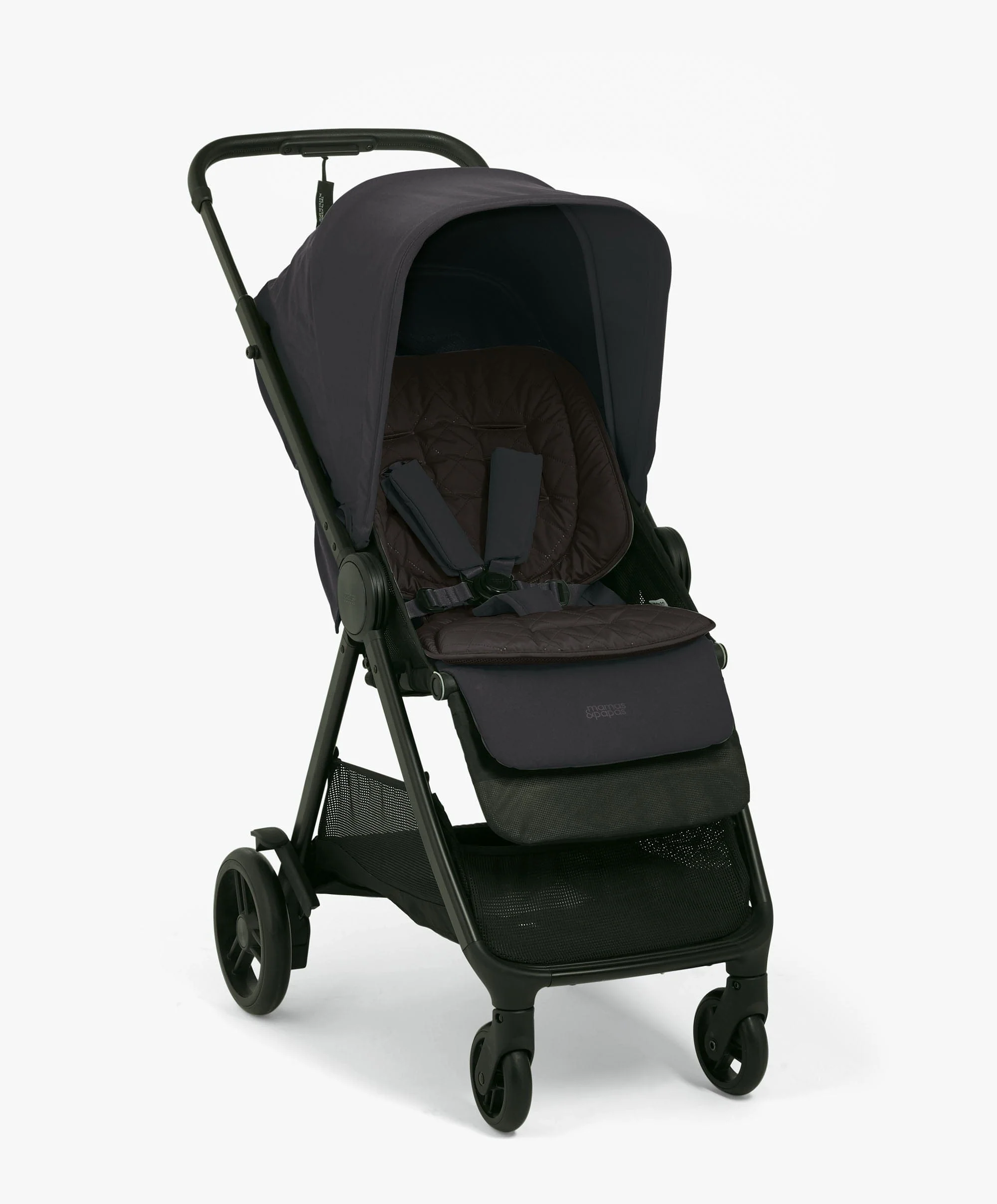 Libro Stroller Bundle with Quilted Memory Foam Liner (2 Piece)– Liquorice/Graphite - Image 14