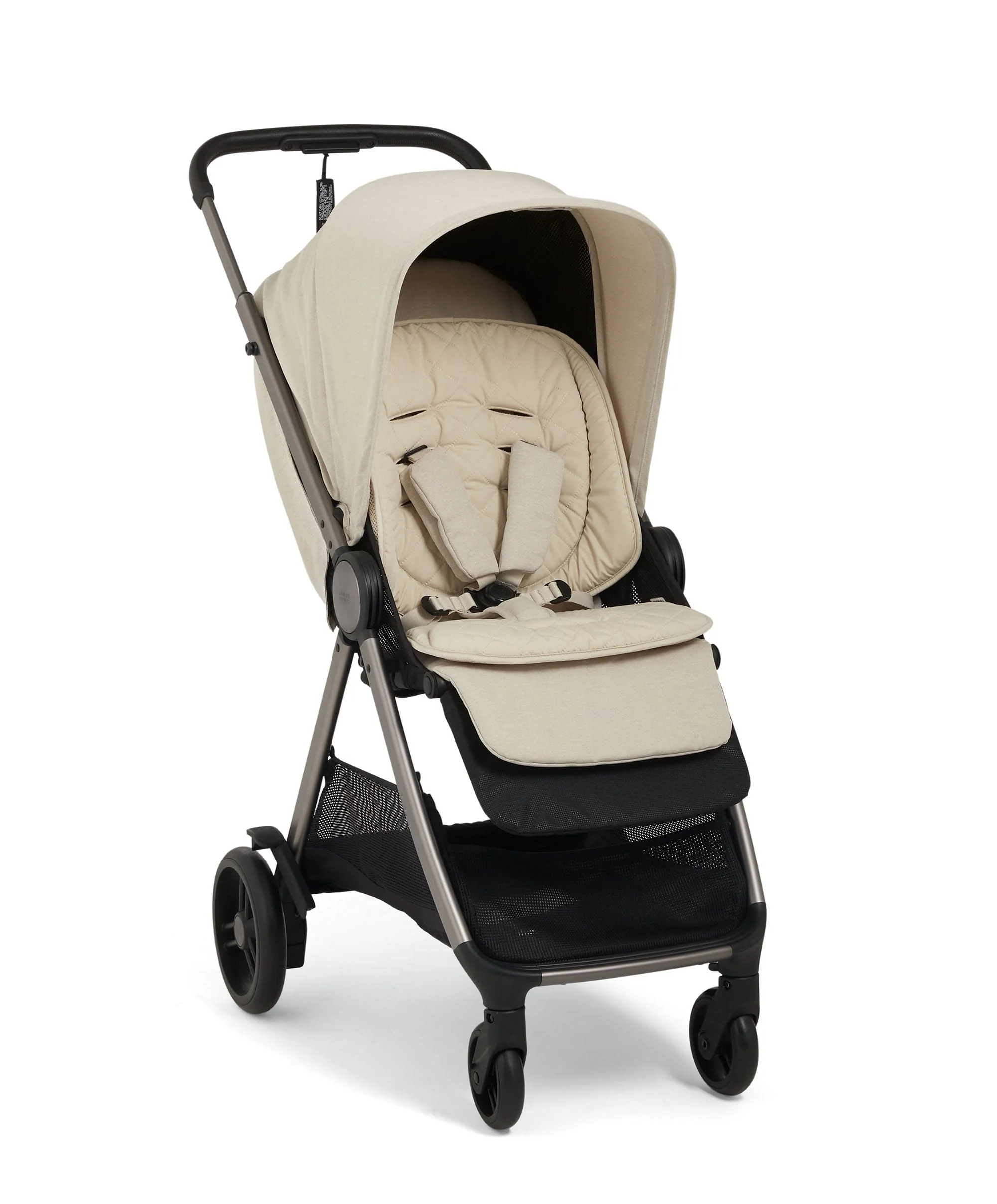 Libro Stroller Bundle with Quilted Memory Foam Liner (2 Piece)– Morell/Stone - Image 6