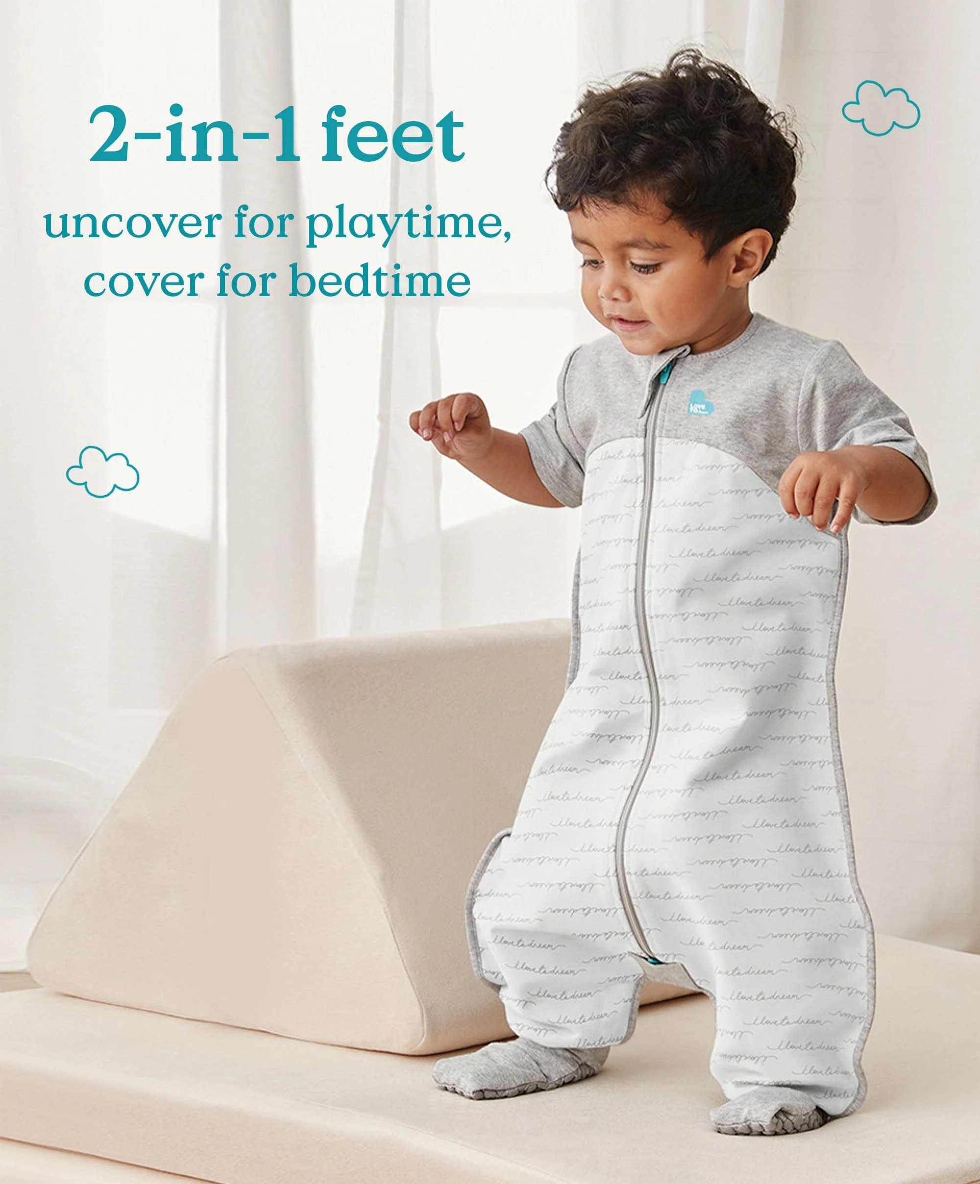 Love to Dream Sleep Suit 12-24 Months (2.5 Tog) - Moonlight Olive - Image 7