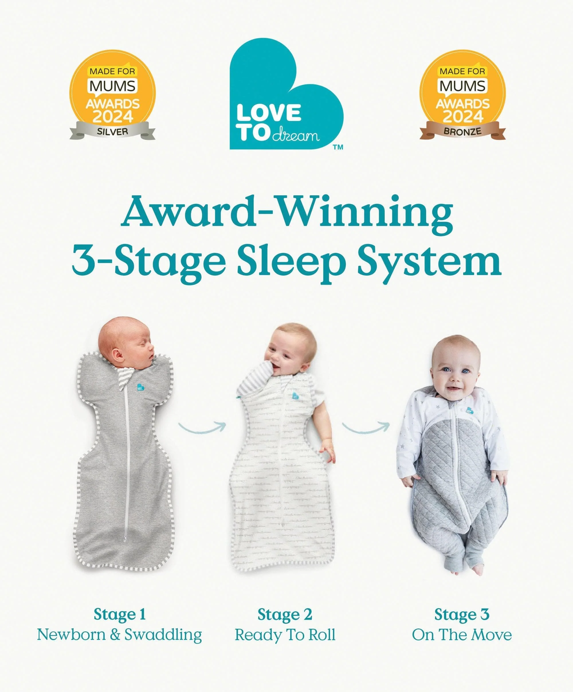Love to Dream Swaddle Up™ (1.0 Tog) - Cloud Bunny - Image 15