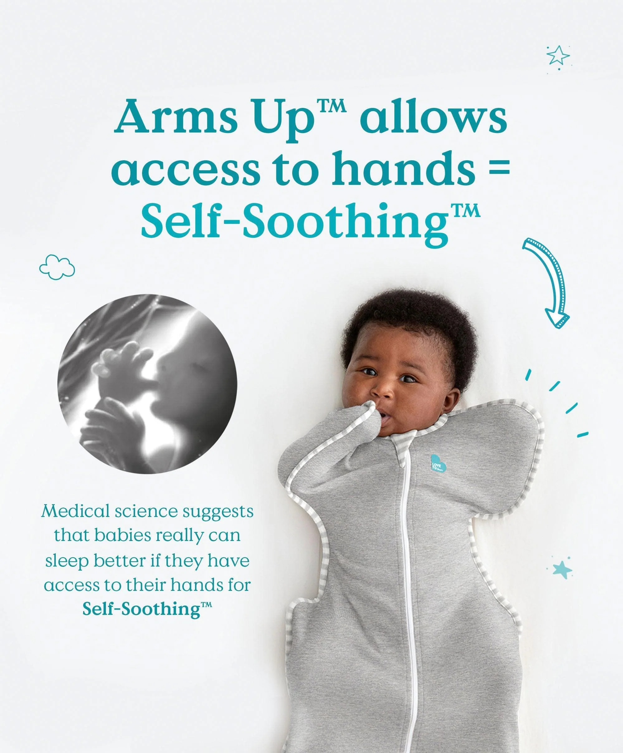 Love to Dream Swaddle Up™ (1.0 Tog) - Cloud Bunny - Image 9