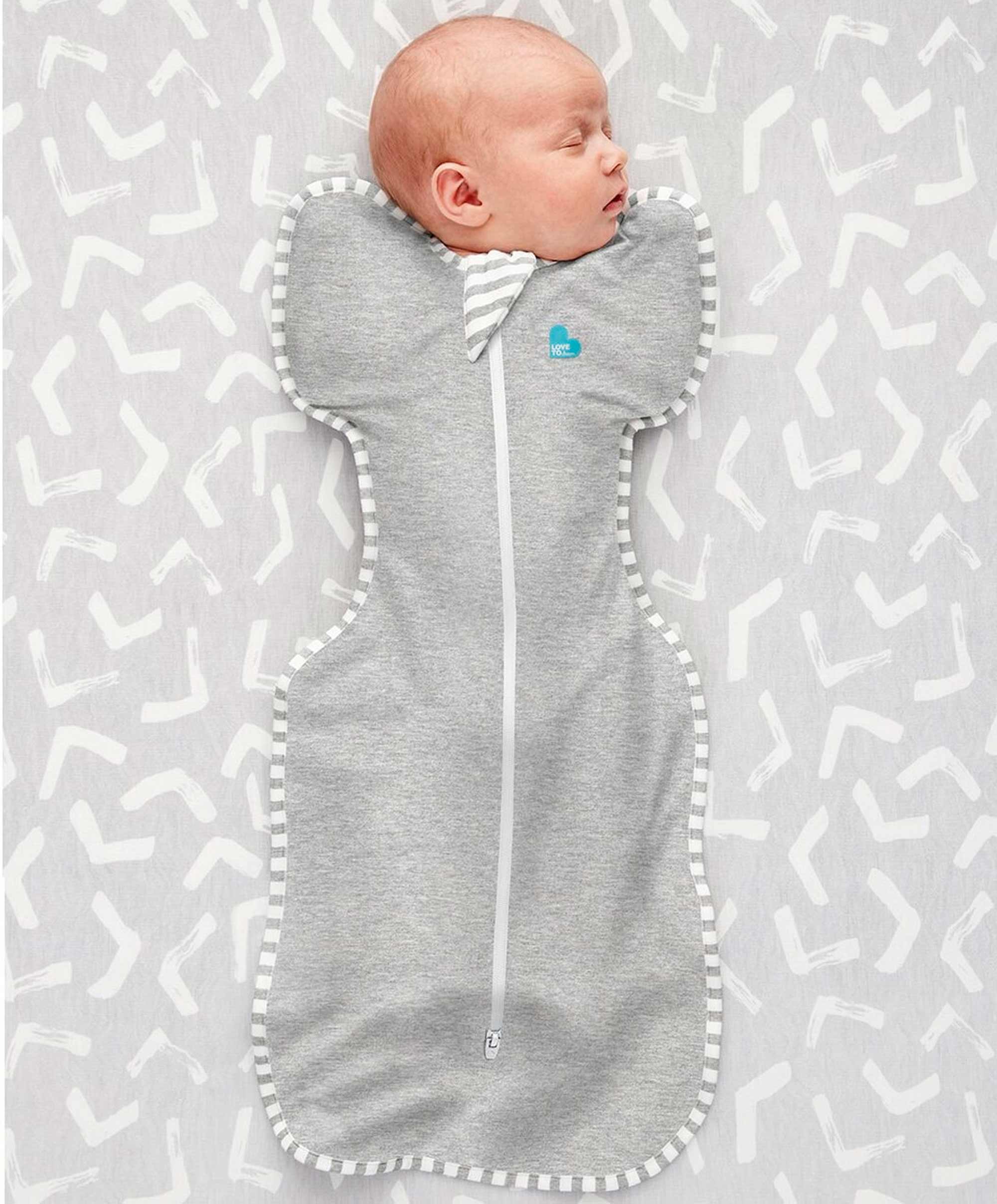 Love To Dream Swaddle Small/8 - 13lbs (1.0 Tog) - Grey - Image 3