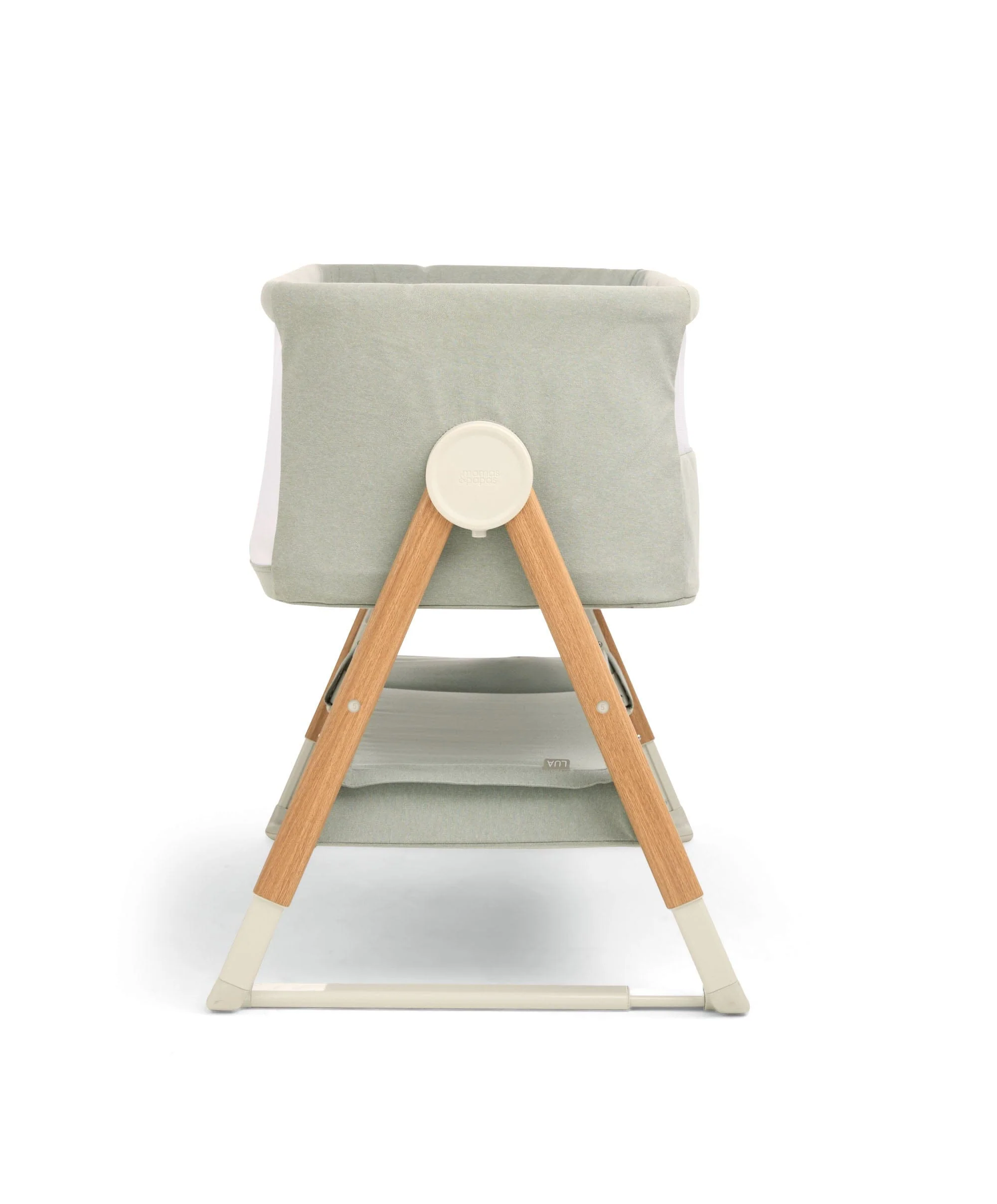 Lua Bedside Crib - Sage - Image 9