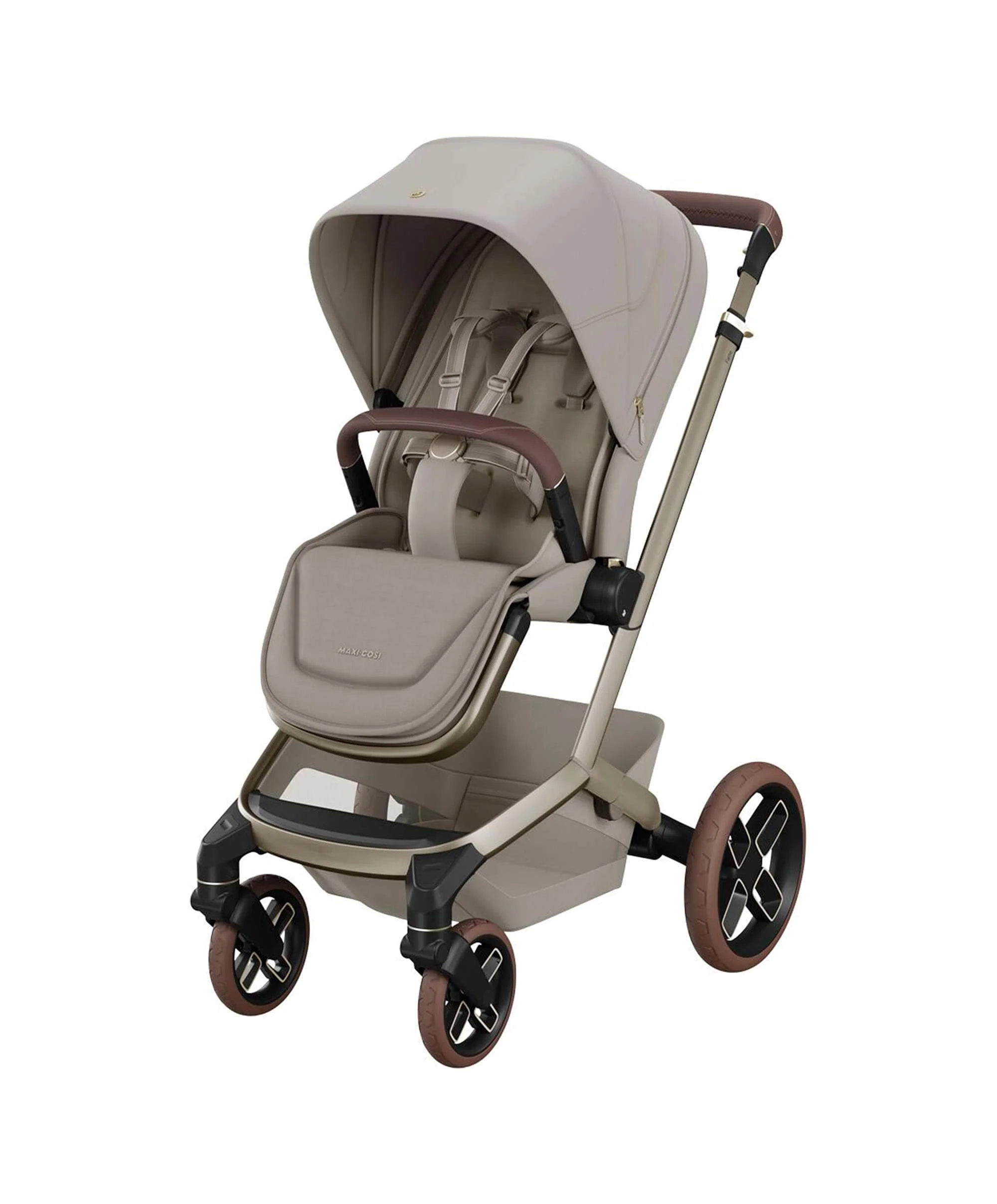 Maxi-Cosi Fame Pushchair & Carrycot with Maxi-Cosi Pebble 360 Pro² Car Seat & Base - Sapphire Sand - Image 4