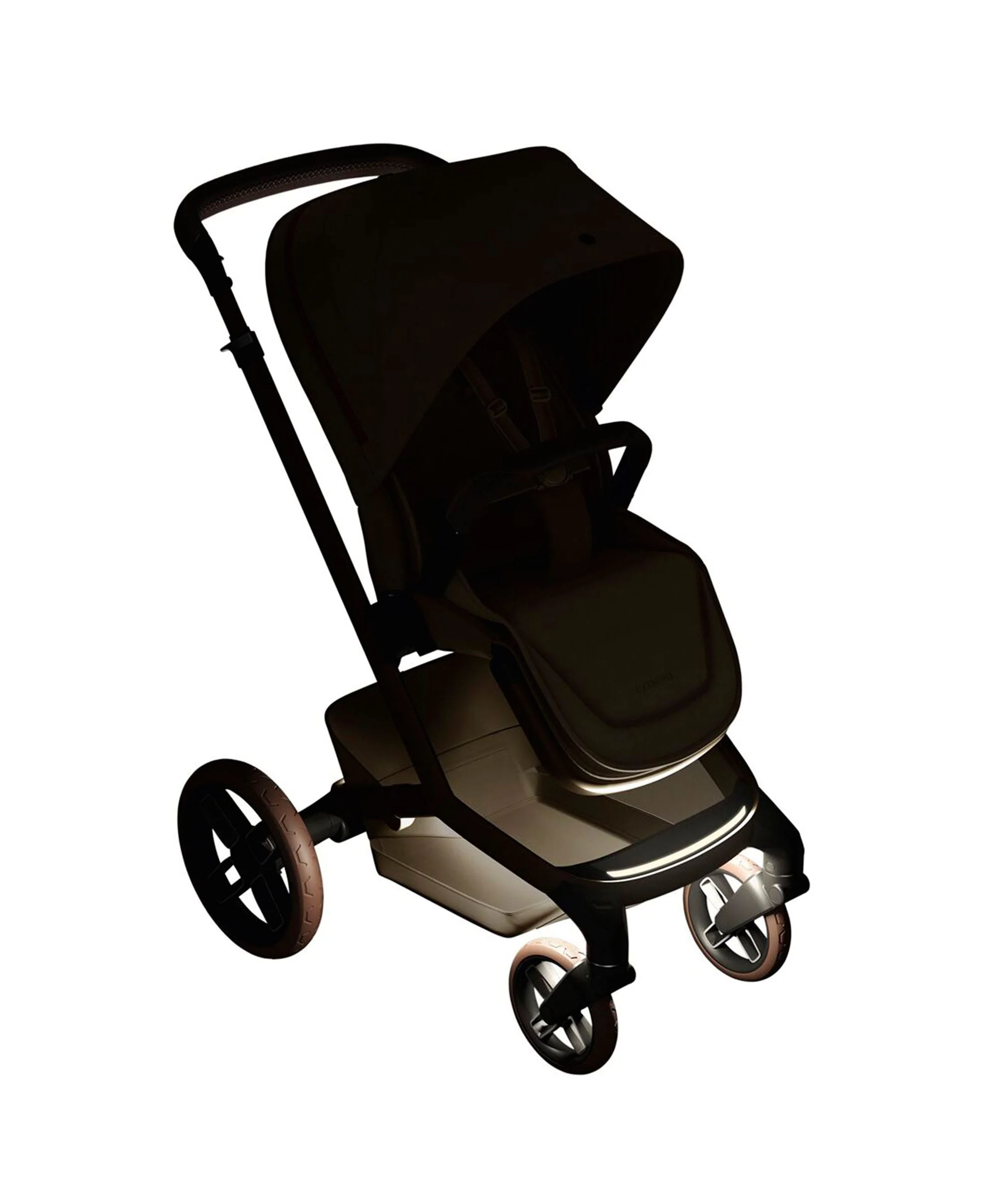 Maxi-Cosi Fame Pushchair & Carrycot with Maxi-Cosi Pebble 360 Pro² Car Seat & Base - Oak Truffle - Image 6