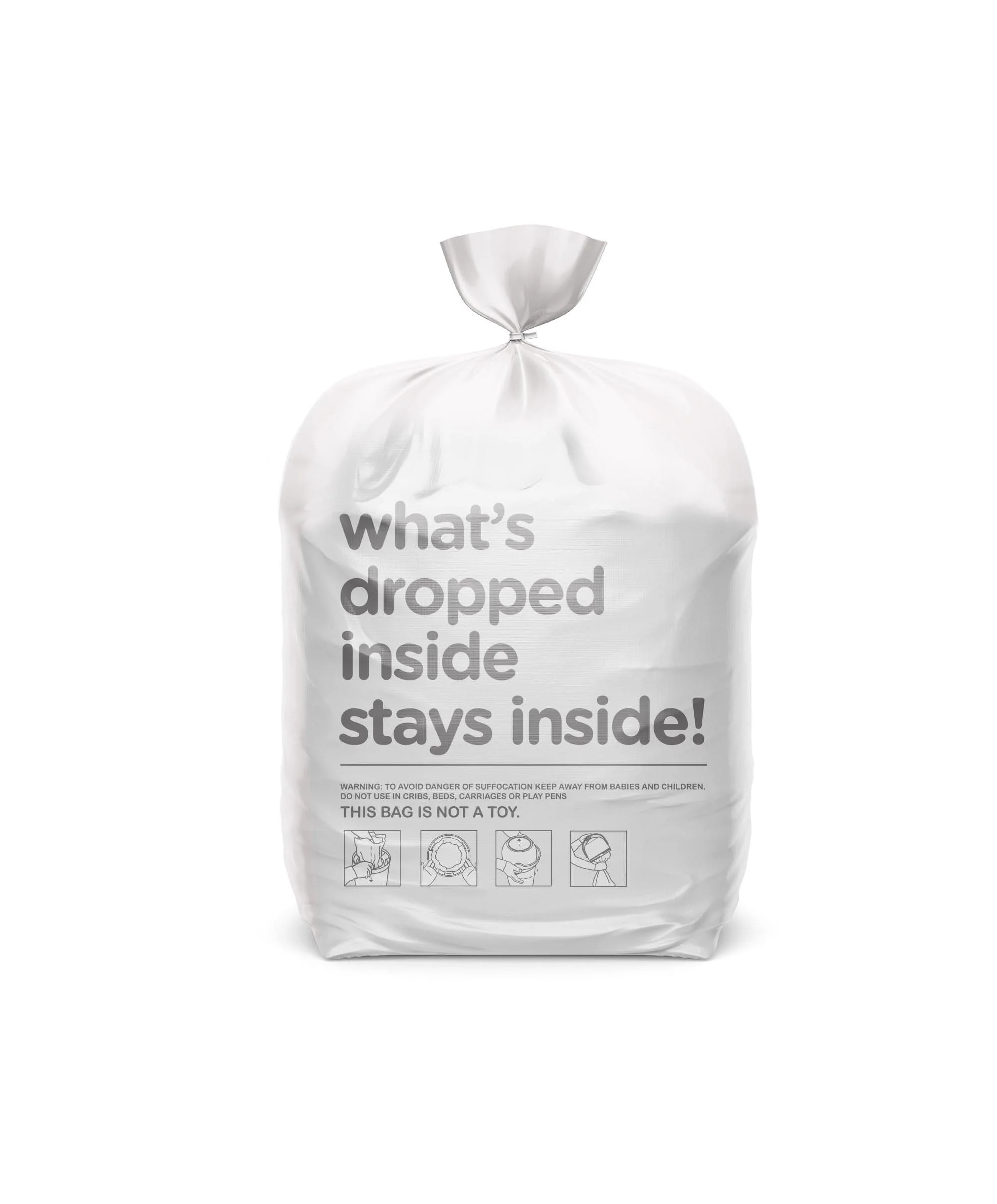 Magic Nappy Bin Bags (3 rolls) - Image 2