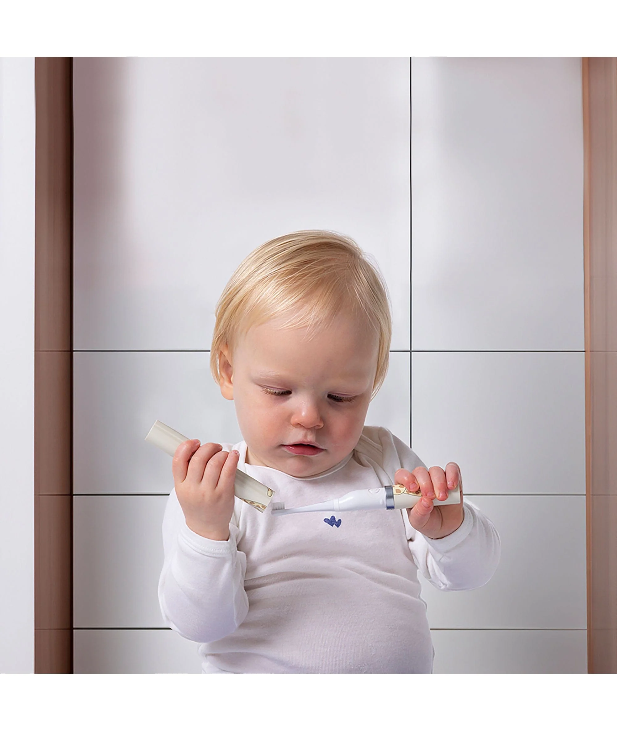Matchstick Monkey Baby Electric Sonic Toothbrush - Giraffe - Image 3