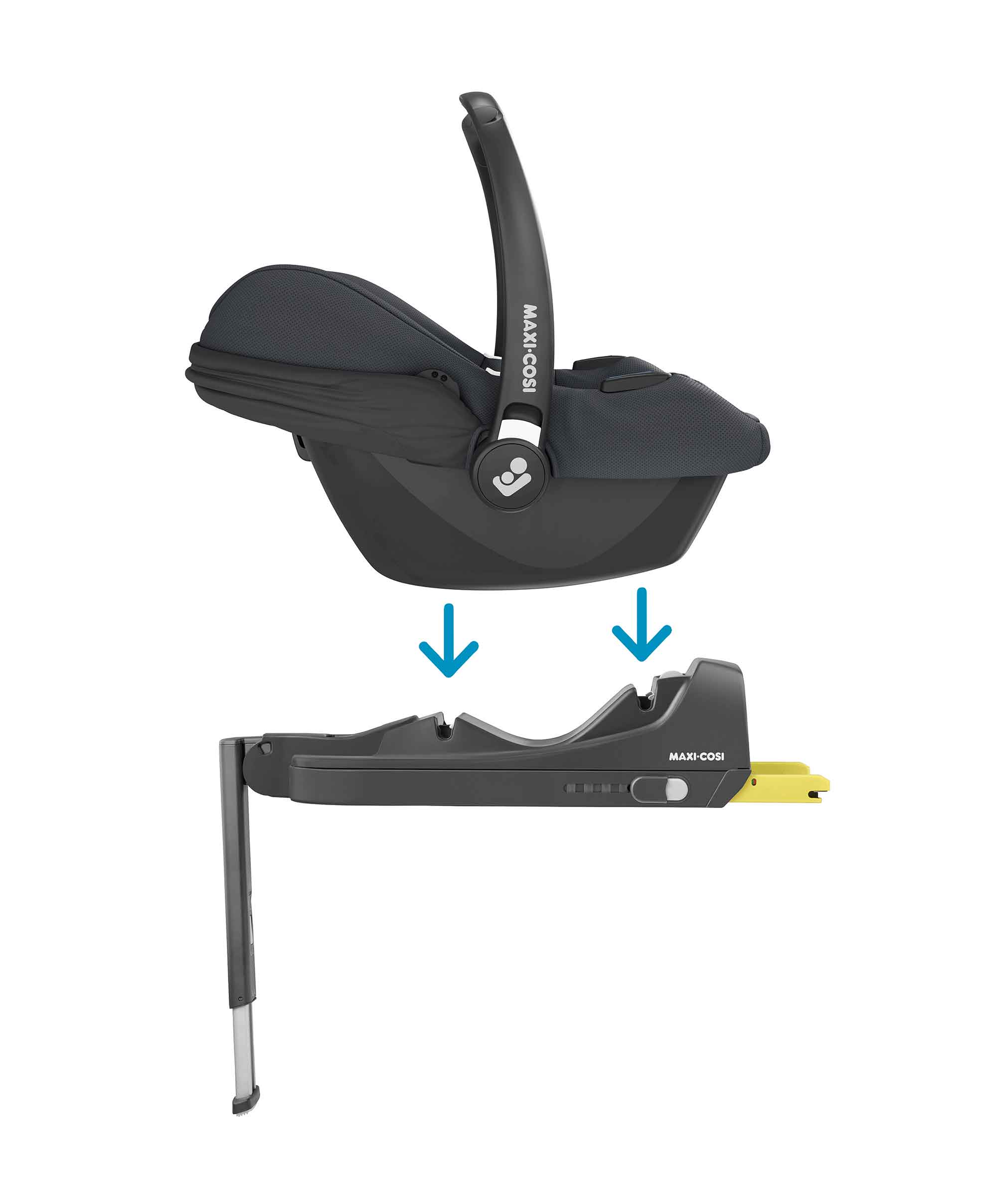 Maxi-Cosi CabrioFix i-Size Baby Car Seat Base - Black - Image 8