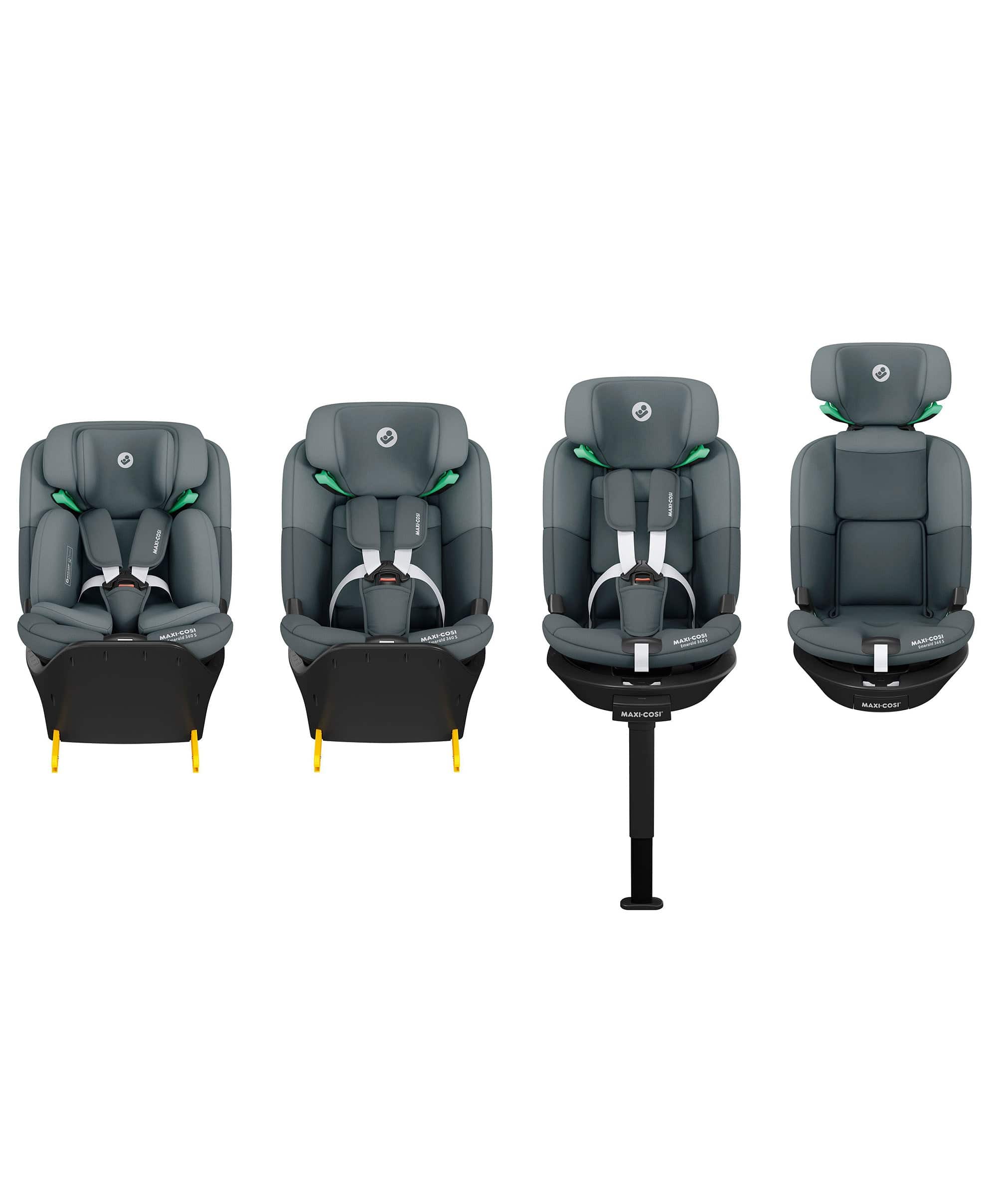 Maxi-Cosi Emerald 360 S Car Seat - Tonal Graphite - Image 4