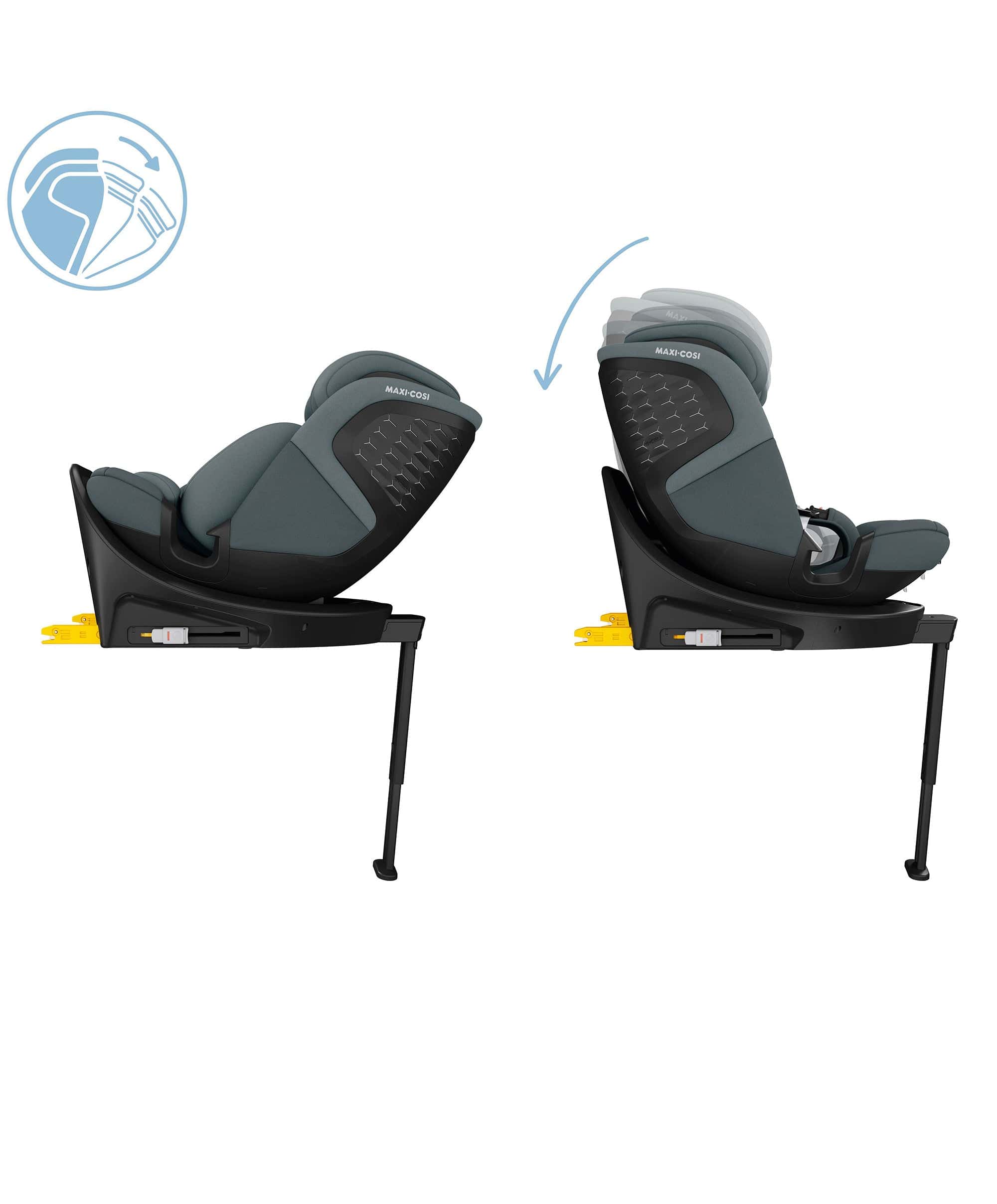 Maxi-Cosi Emerald 360 S Car Seat - Tonal Graphite - Image 5