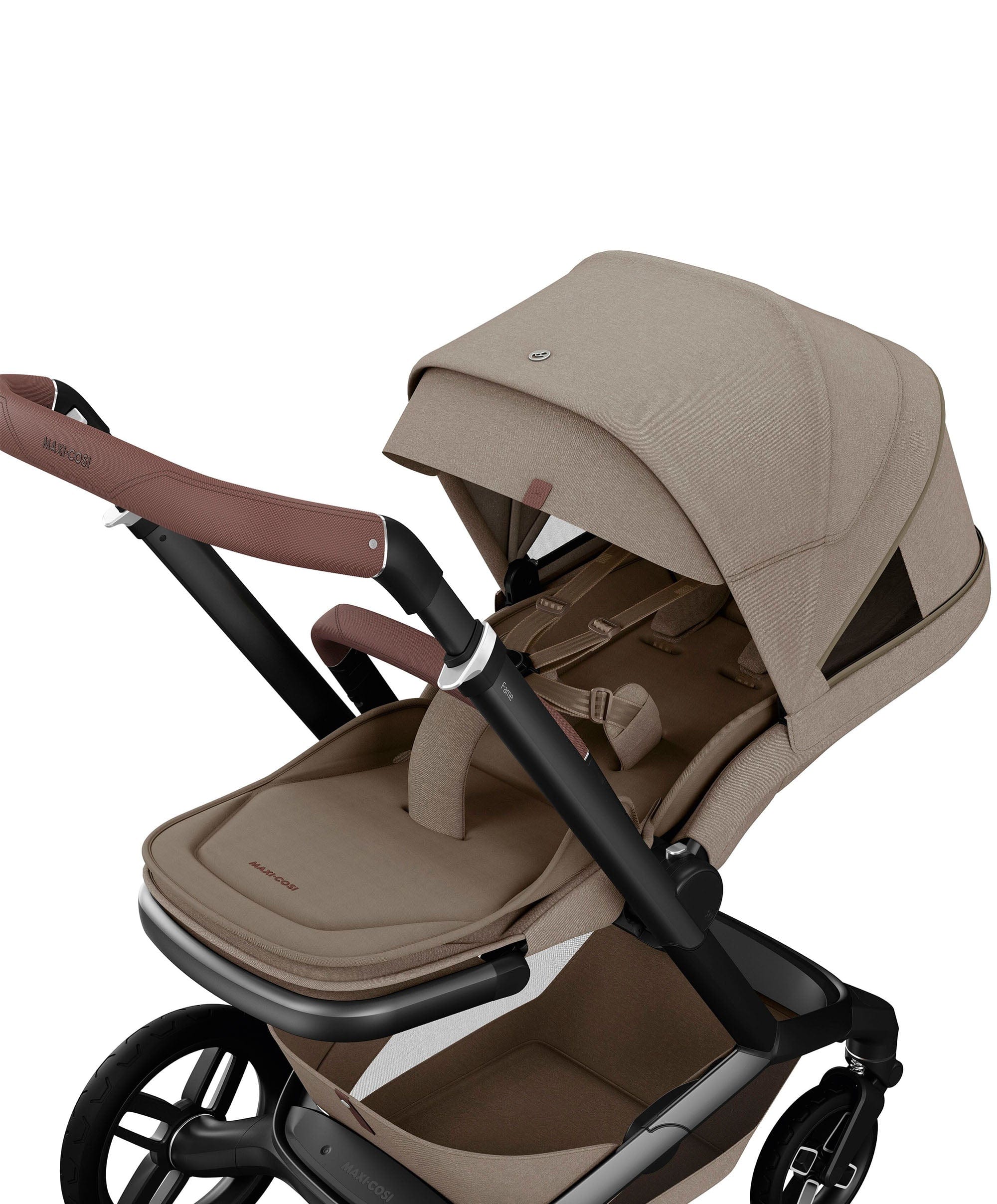 Maxi-Cosi Fame Pushchair Twillic Truffle with Black Wheels - Image 4