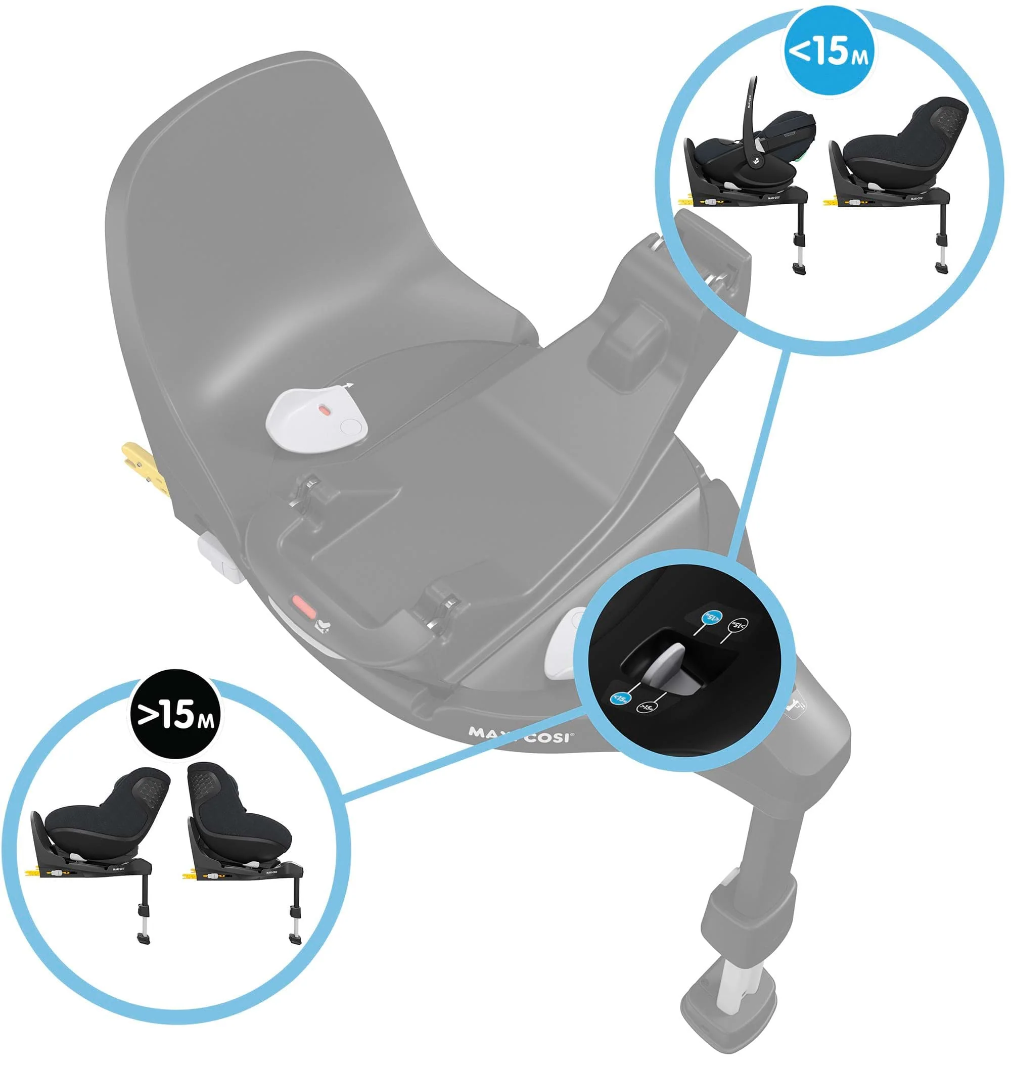 Maxi-Cosi FamilyFix 360 Pro ISOFIX Base - Black - Image 9