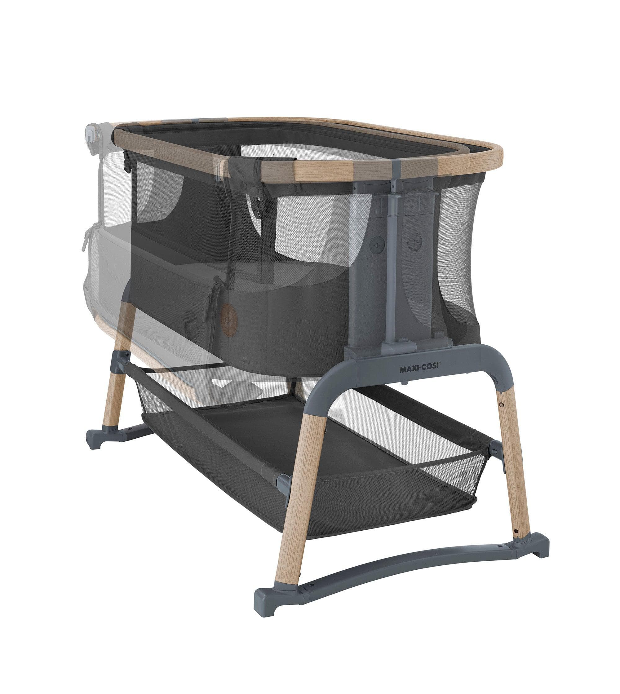 Maxi-Cosi Iora Air Bedside Crib - Beyond Graphite - Image 11