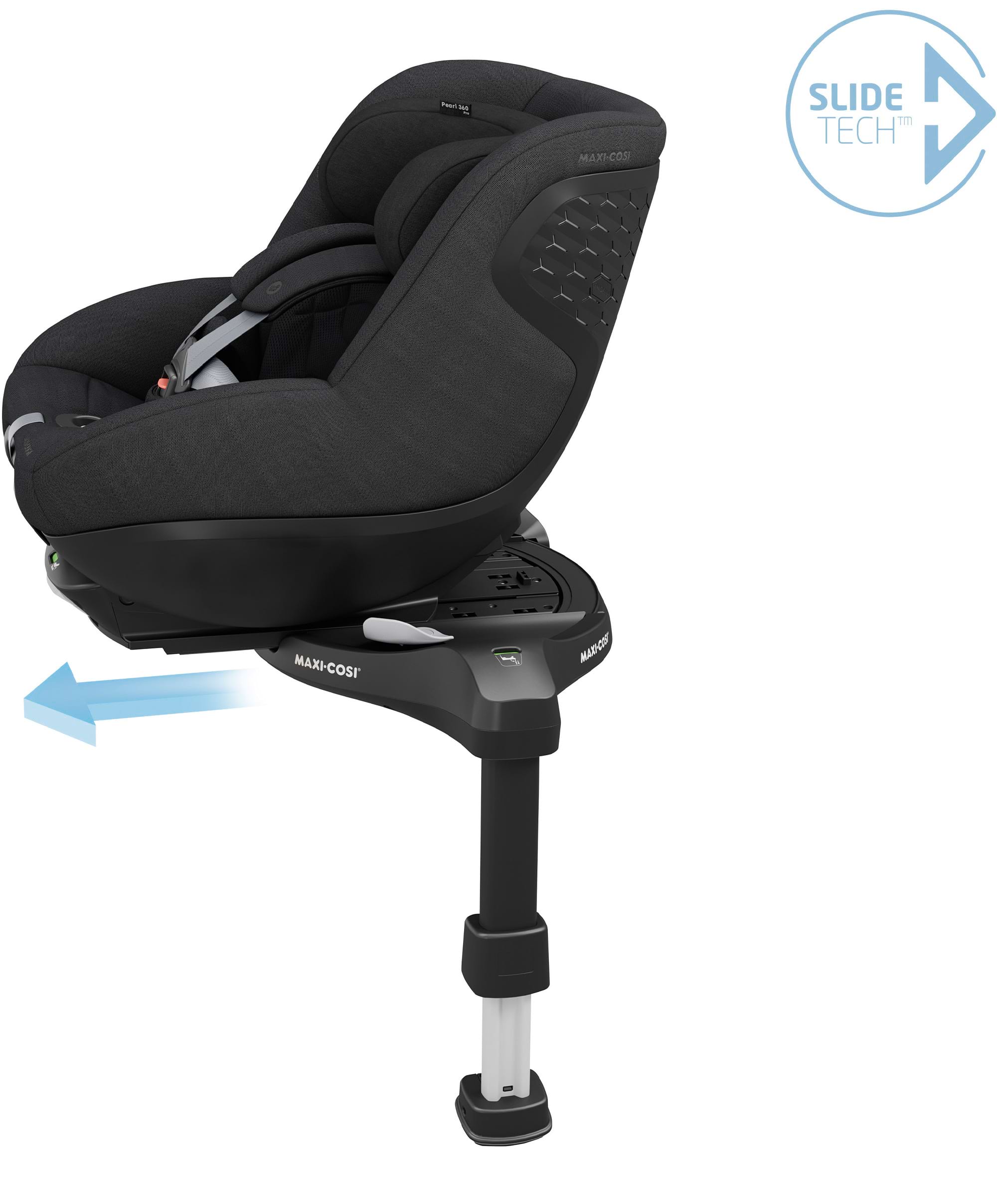 Maxi-Cosi Pearl 360 Pro Car Seat - Authentic Black - Image 4
