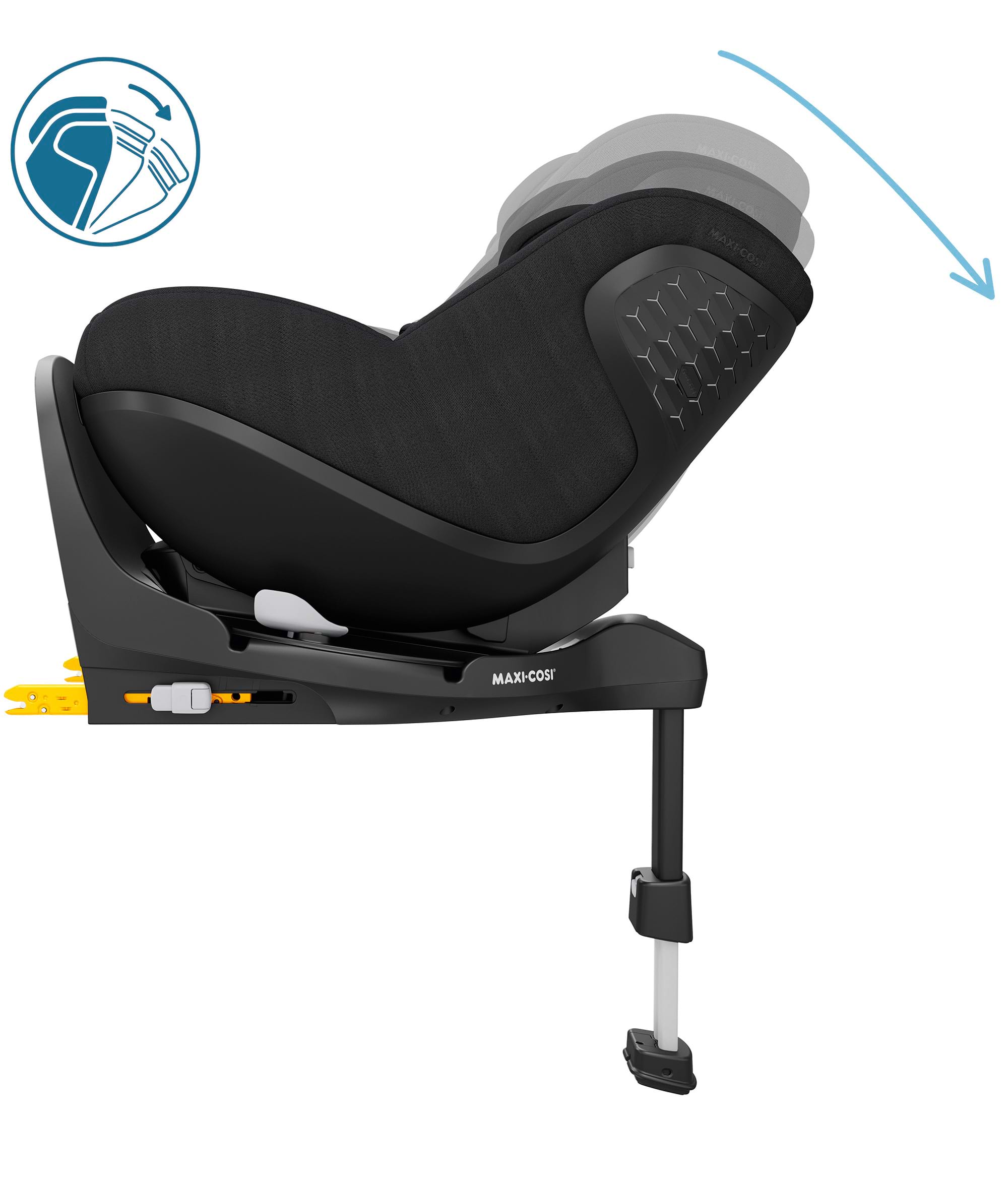 Maxi-Cosi Pearl 360 Pro Car Seat - Authentic Black - Image 7