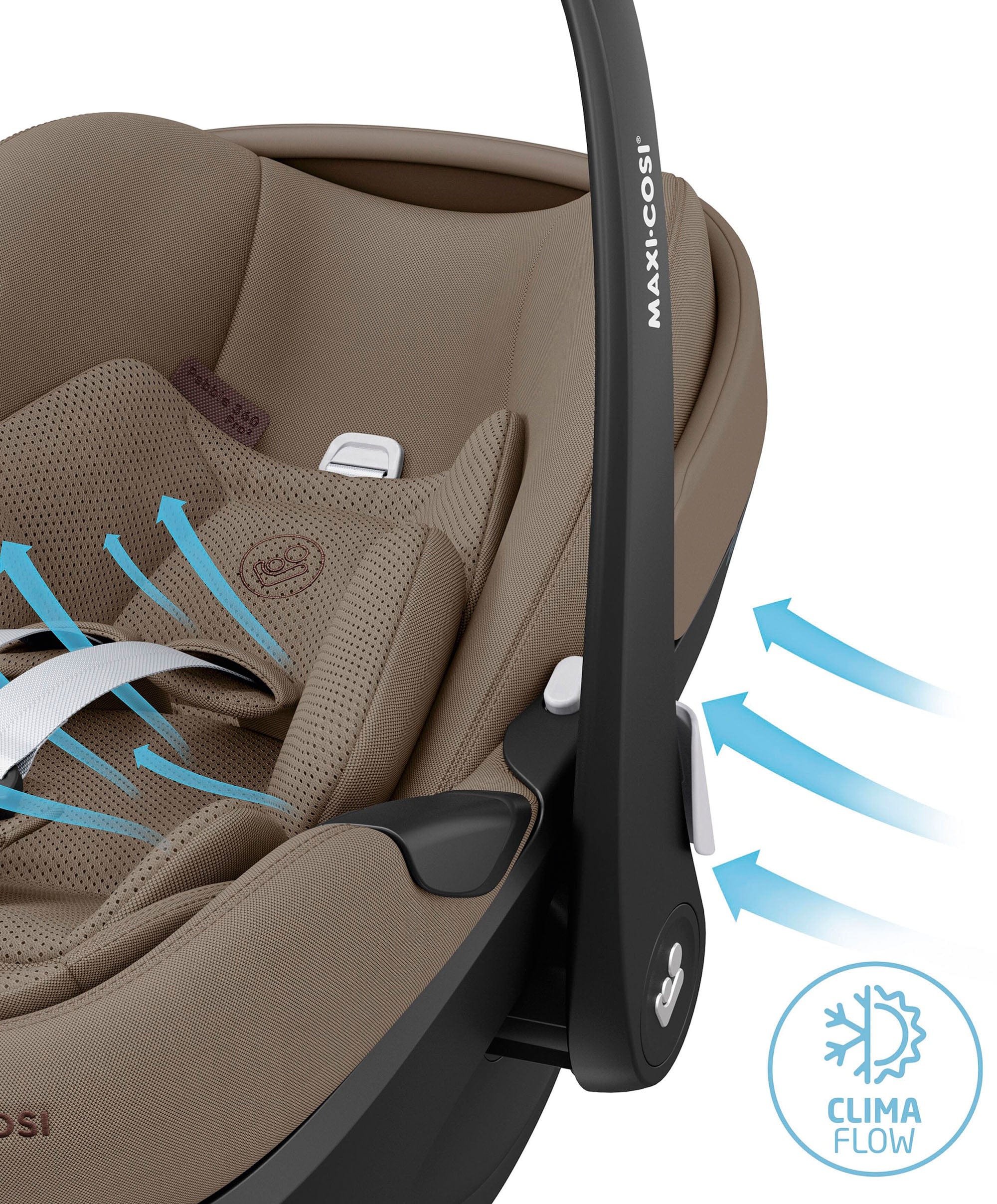 Maxi-Cosi Pebble 360 Pro2Car Seat - Twillic Truffle - Image 7