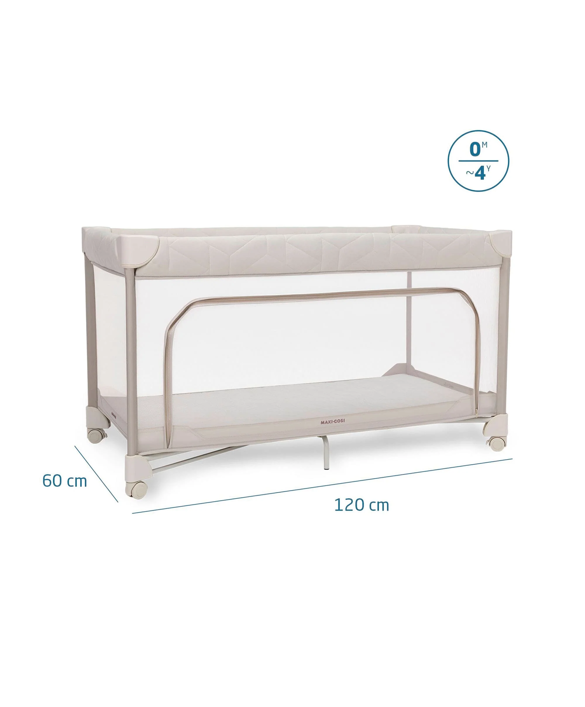 Maxi-Cosi Merlin Travel Cot - Elegance Beige - Image 4