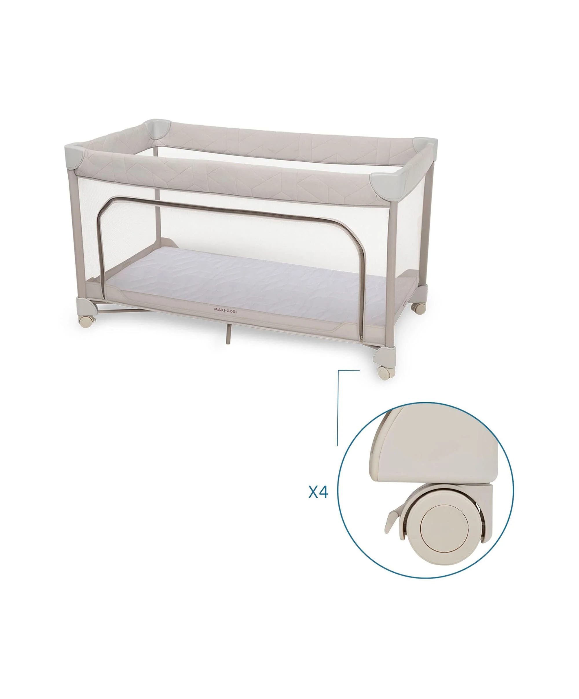 Maxi-Cosi Merlin Travel Cot - Elegance Beige - Image 5