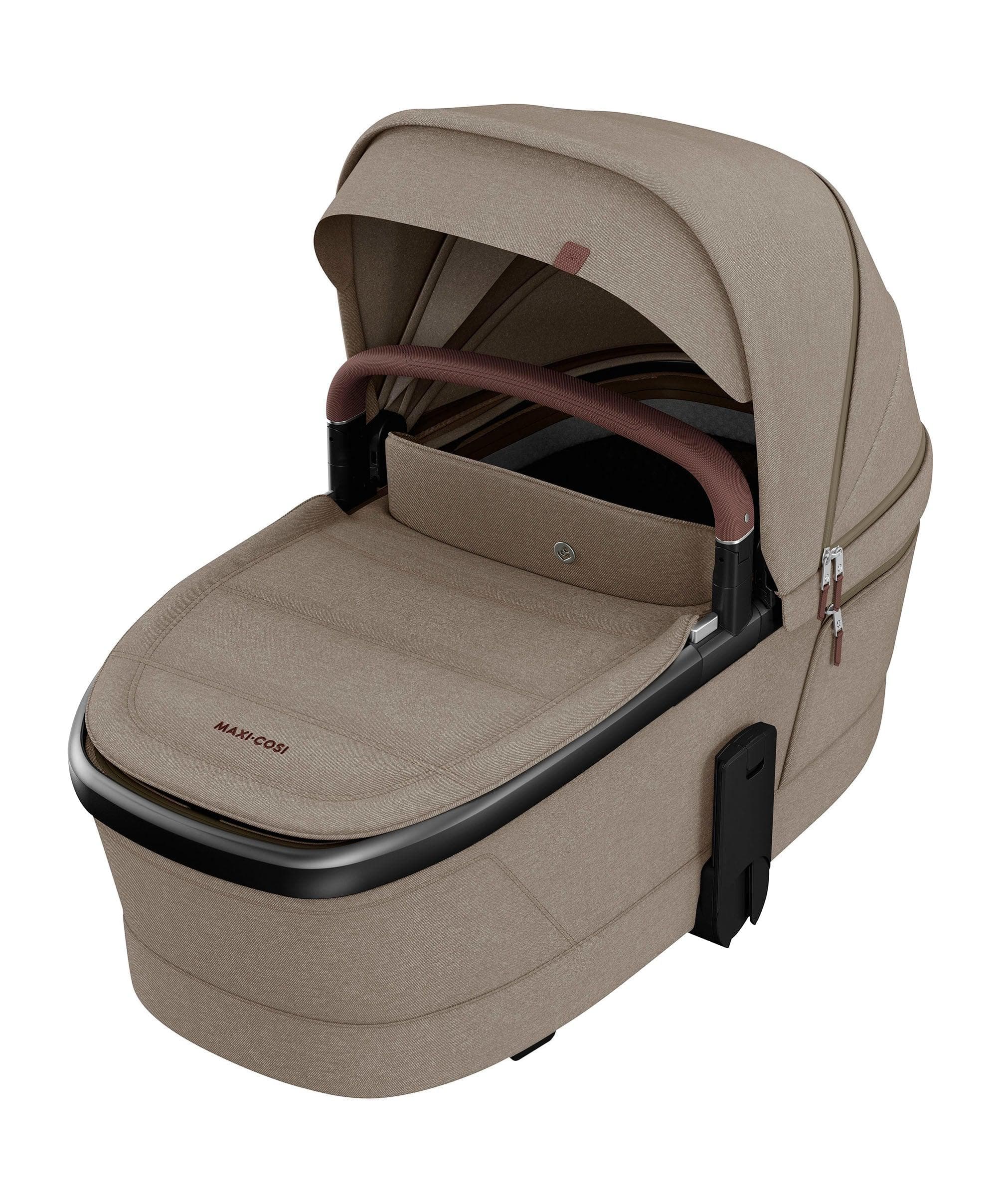 Maxi-Cosi Fame Pushchair & Carrycot - Truffle with Black Wheels - Image 15
