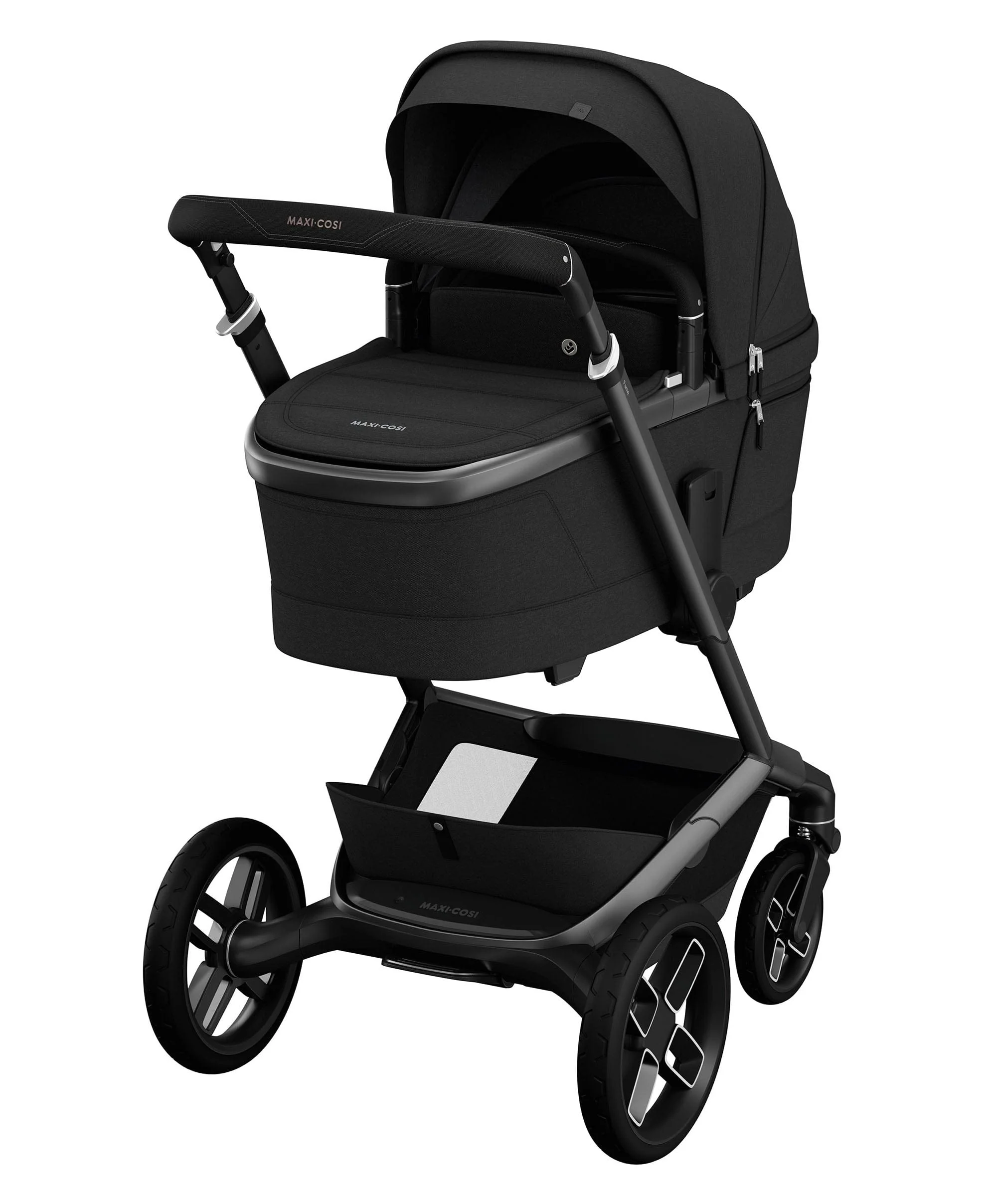 Maxi-Cosi Fame Premium Pushchair Bundle with Pebble 360 Pro 2 Car Seat & Base – Black with Black Wheels - Image 9