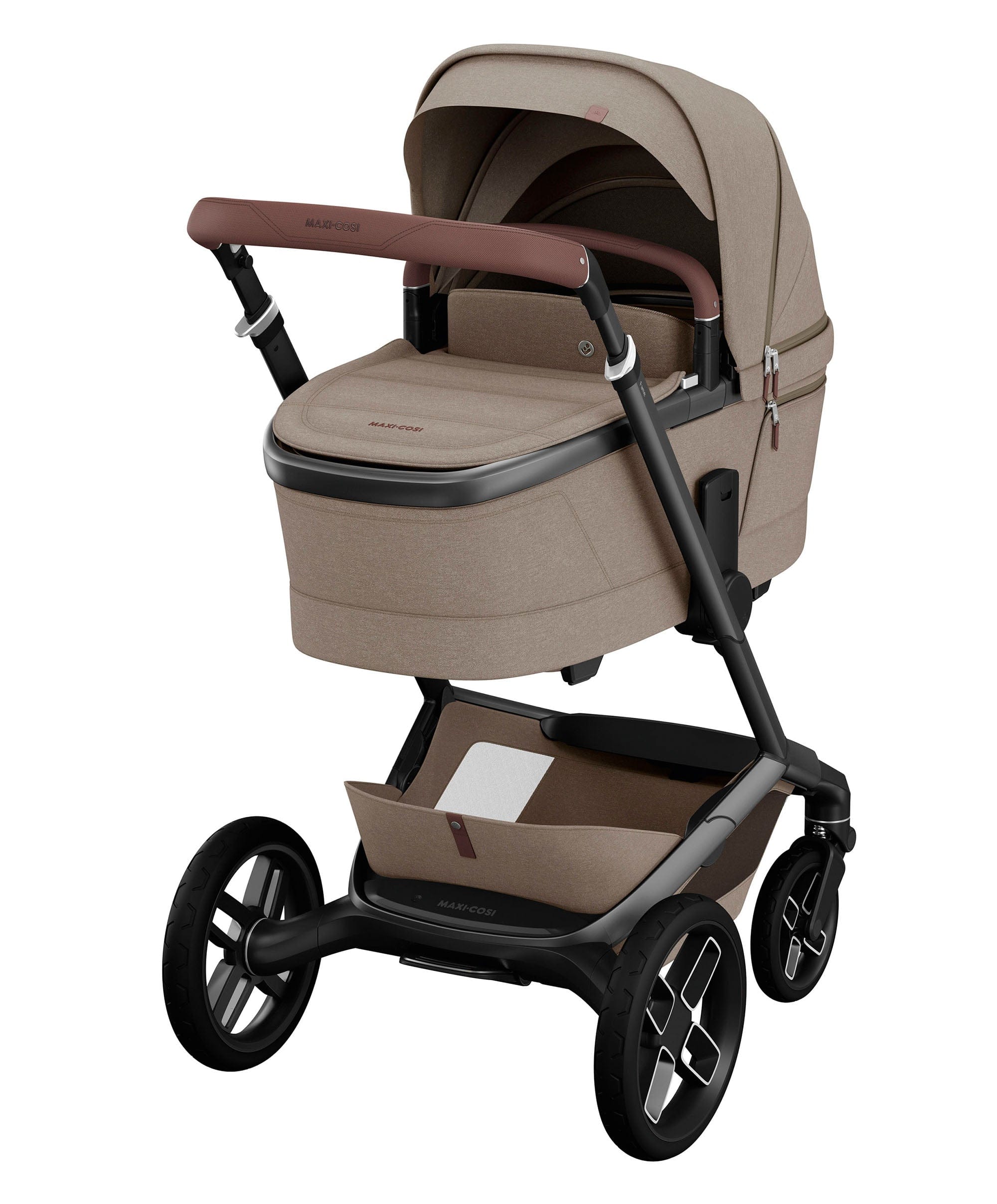 Maxi Cosi Fame Pushchair Bundle with Pebble 360 Pro² Car Seat (9 Pieces) - Truffle with Black Wheels - Image 8