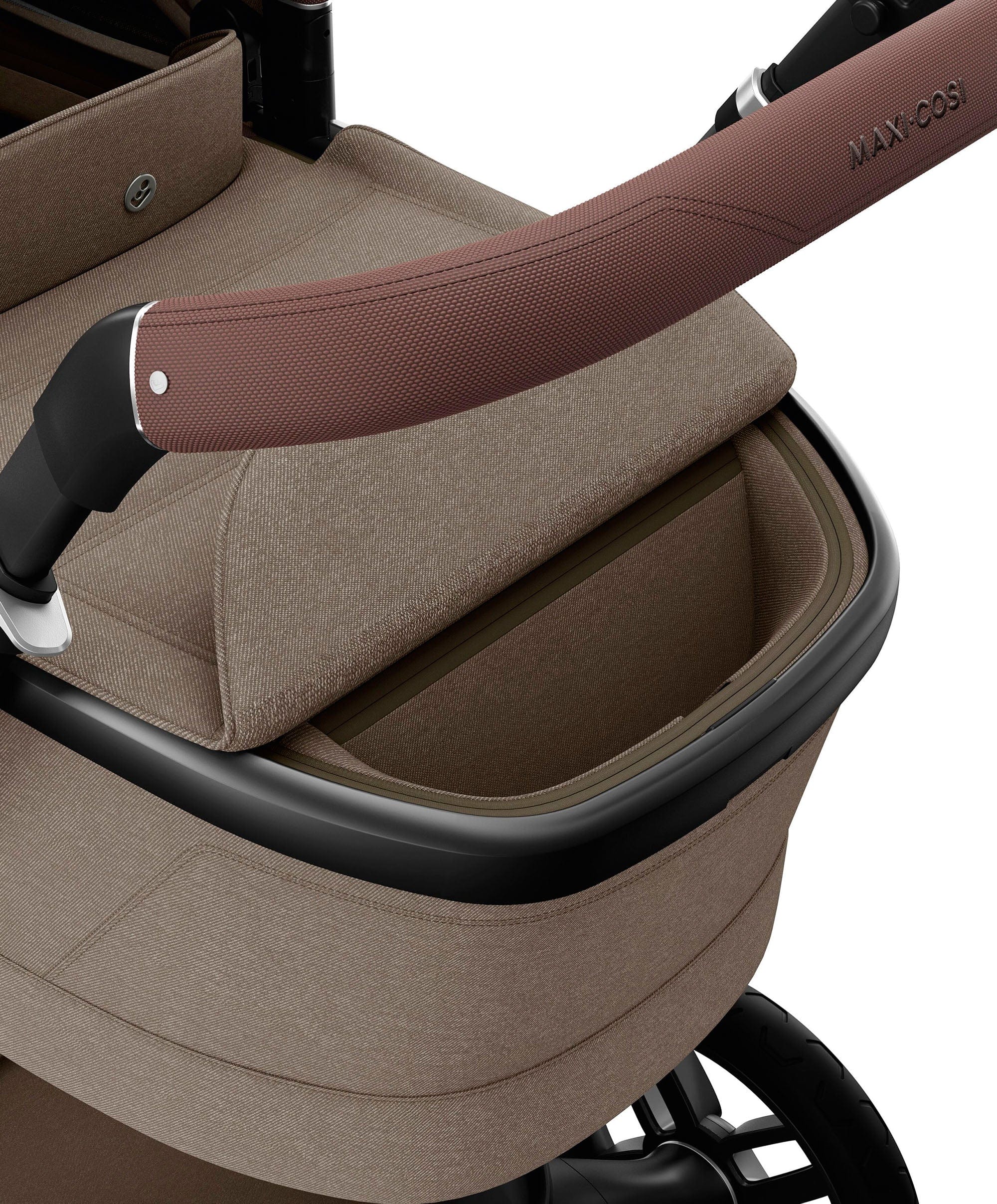 Maxi Cosi Fame Pushchair Bundle with Pebble 360 Pro² Car Seat (9 Pieces) - Truffle with Black Wheels - Image 9