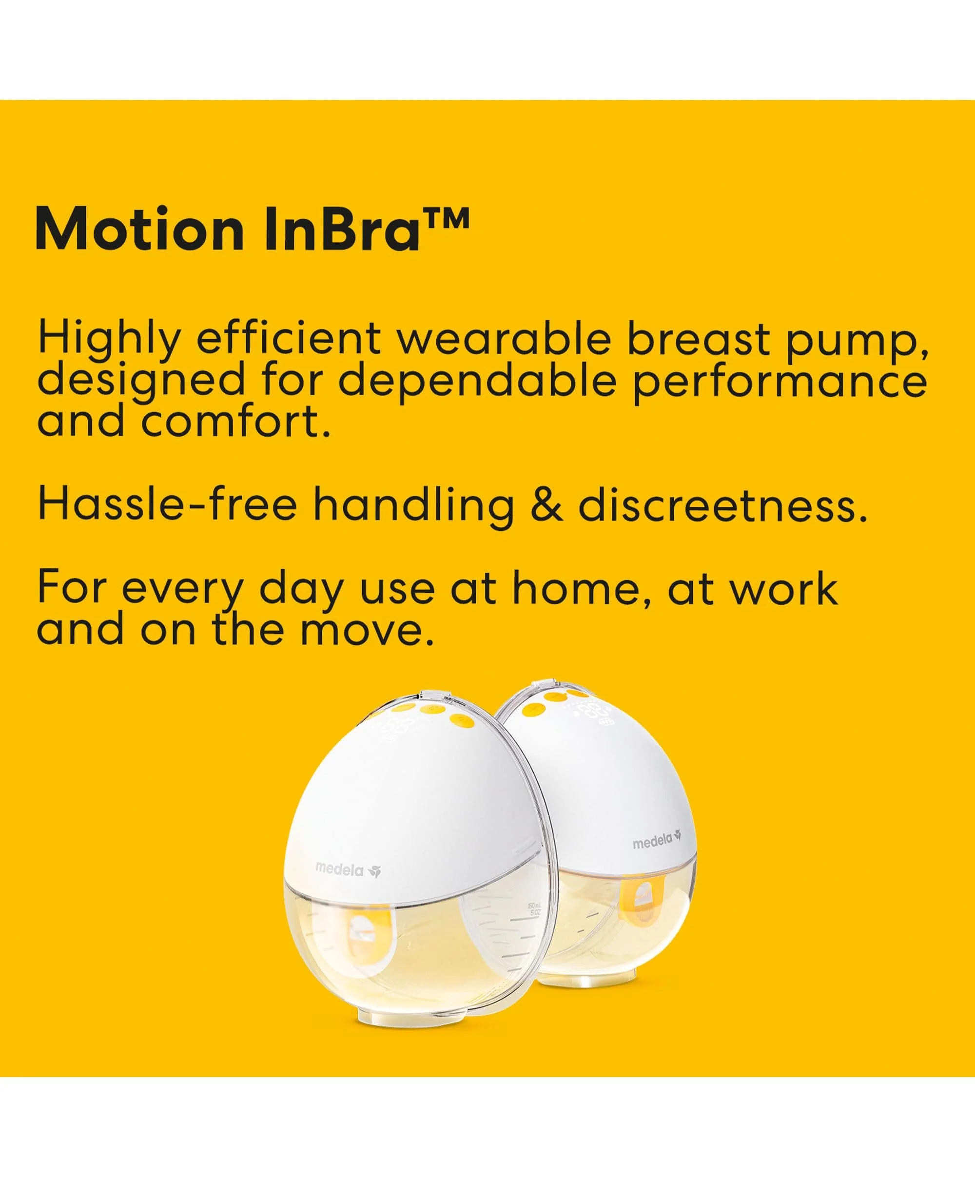 Medela Motion InBra™ Double Electric Wearable Breast Pump - Image 3