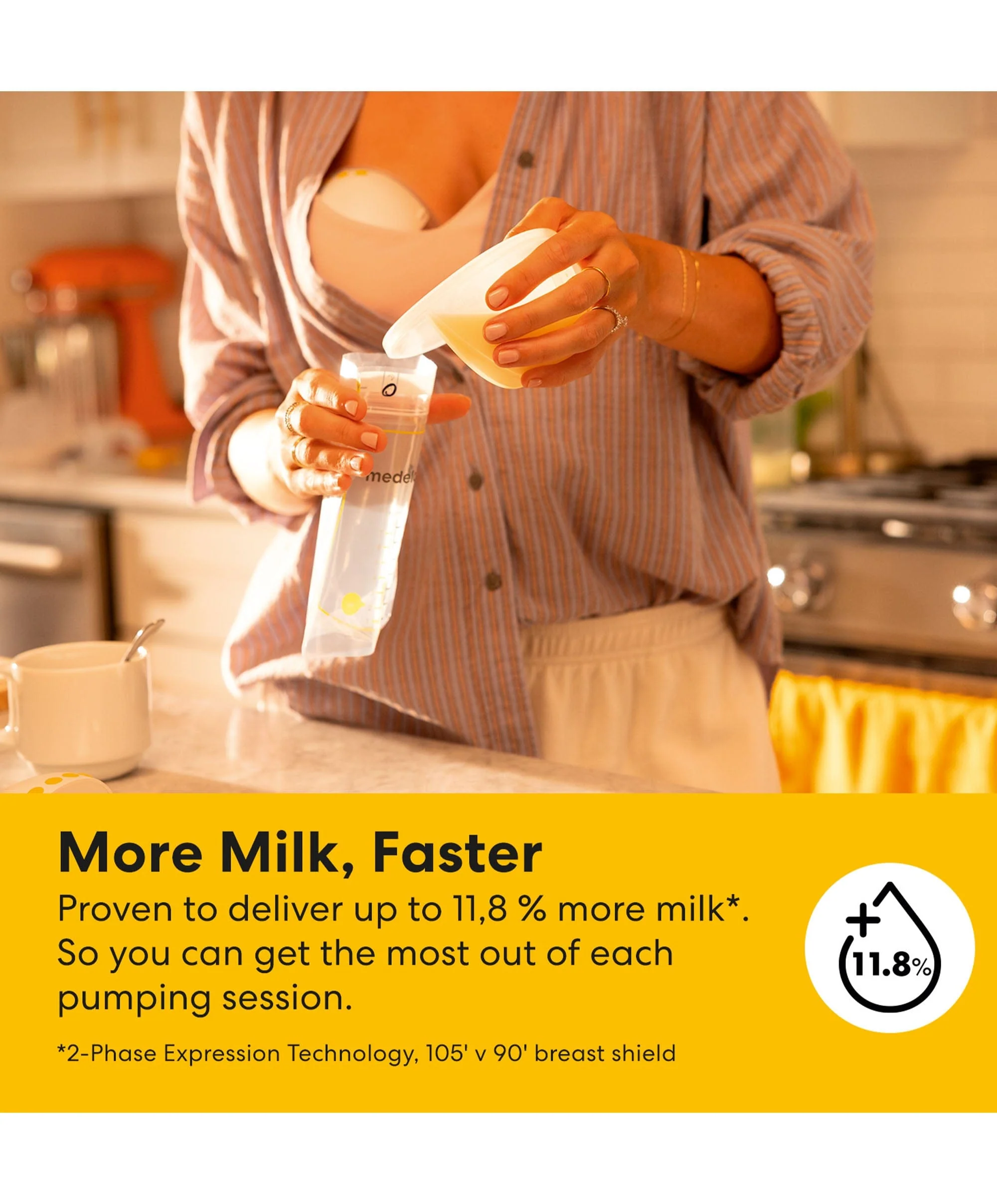 Medela Motion InBra™ Single Electric Wearable Breast Pump - Image 4