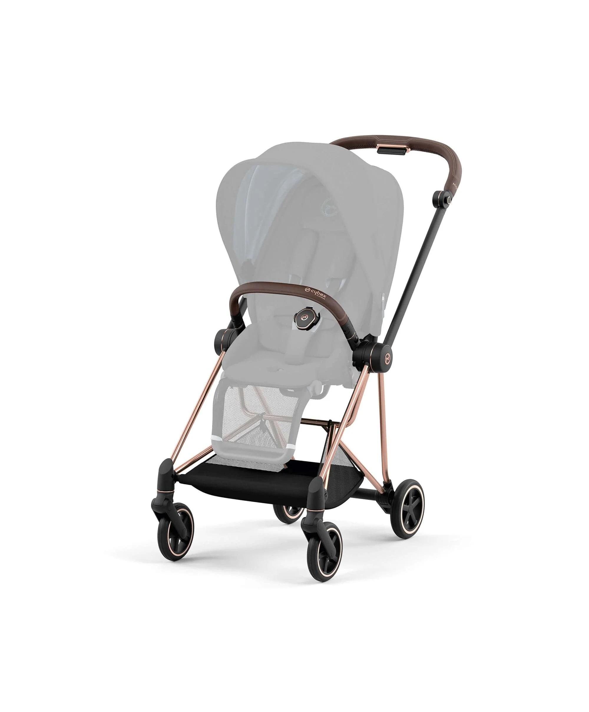 Cybex Mios Pushchair - Rose Gold / Sepia Black - Image 4