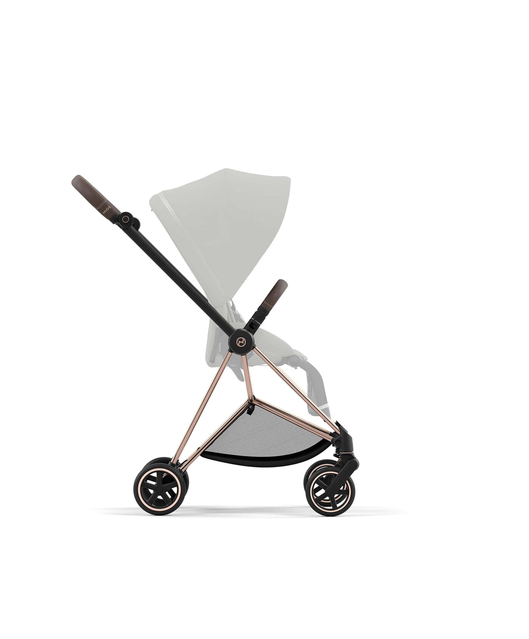Cybex Mios Pushchair - Rose Gold / Sepia Black - Image 6