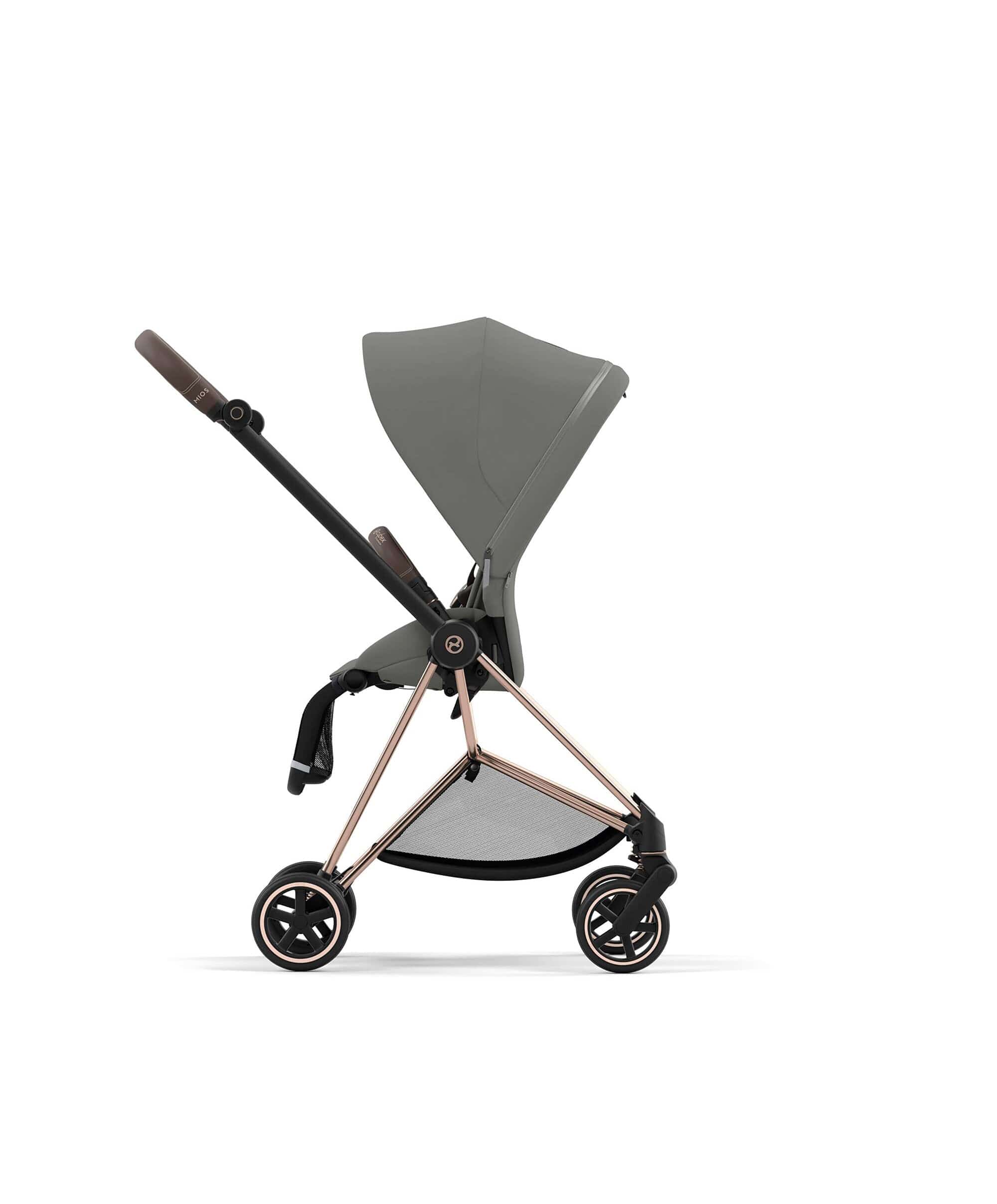 Cybex Mios Pushchair - Rose Gold / Sepia Black - Image 7