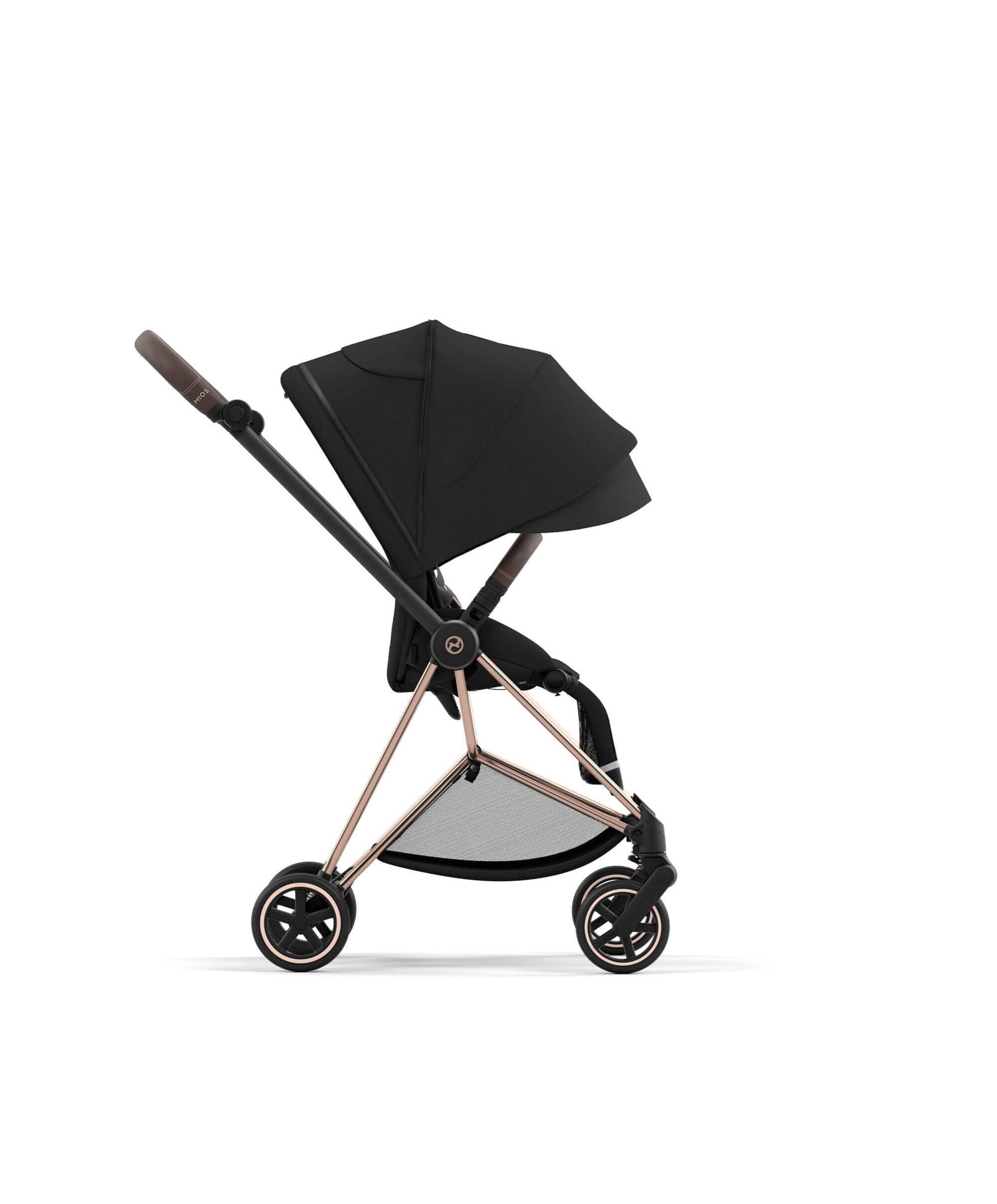 Cybex Mios 3 Piece Complete Pushchair Bundle - Rose Gold / Sepia Black - Image 13