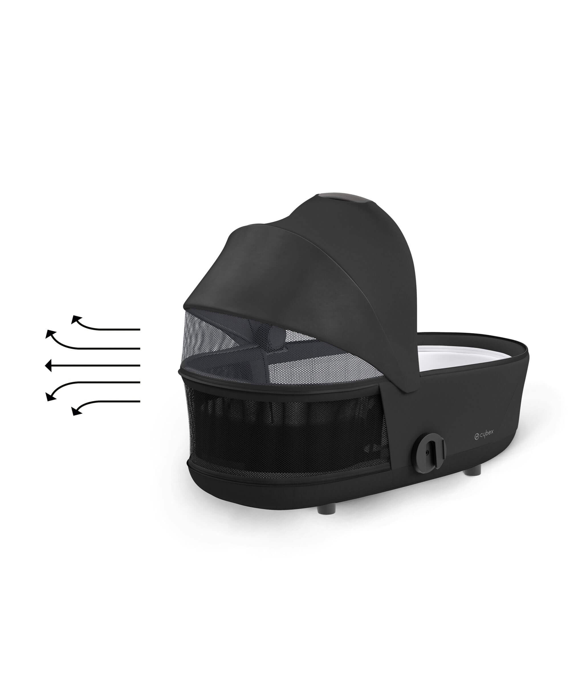 Cybex Mios Lux Carrycot - Sepia Black - Image 6