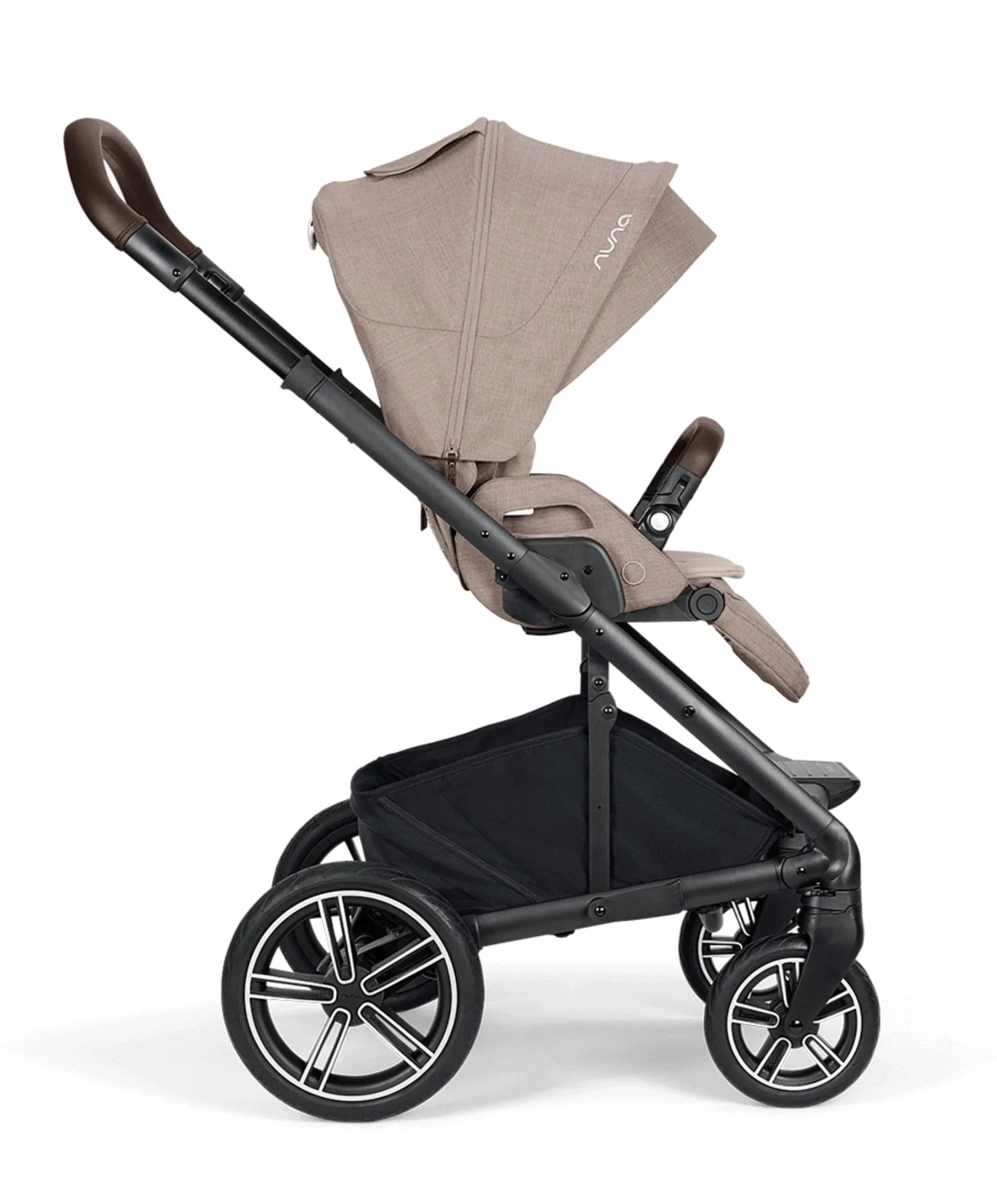 Nuna Mixx Next Pushchair Bundle With Nuna PIPA Urbn Car Seat – Chateau/Caviar - Image 3
