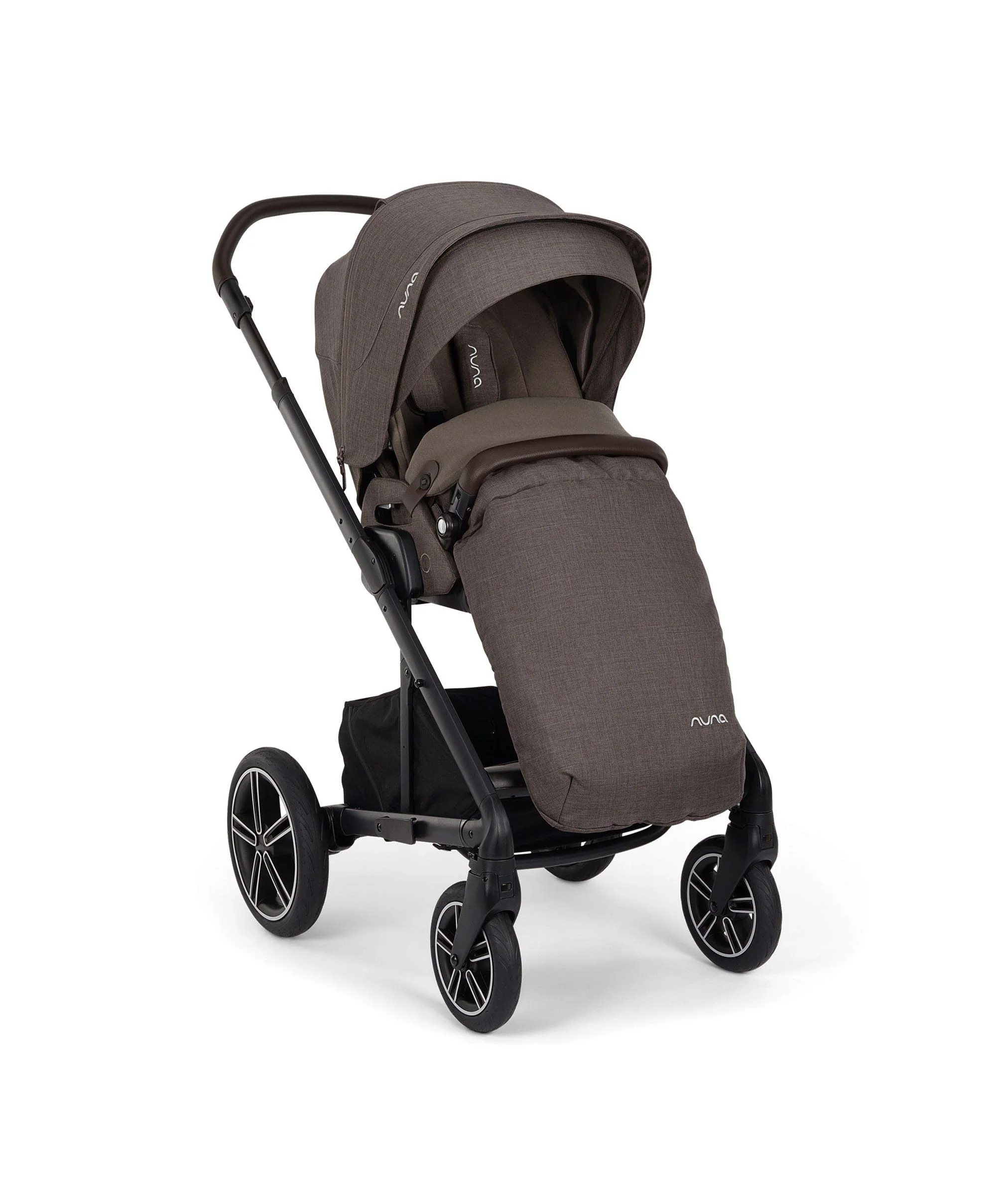 Nuna Mixx Next Pushchair Bundle With Arra Flex Car Seat & Base - Chestnut - Image 3
