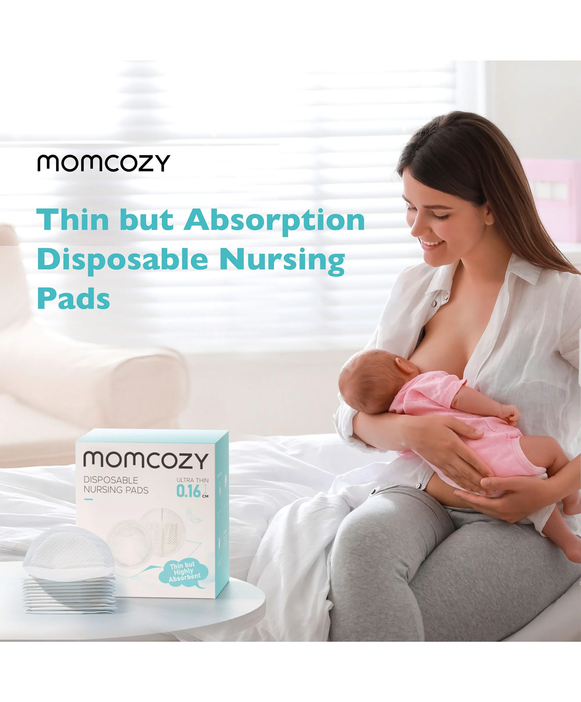 Momcozy Ultra-Thin Disposable Nursing Pads - Image 7