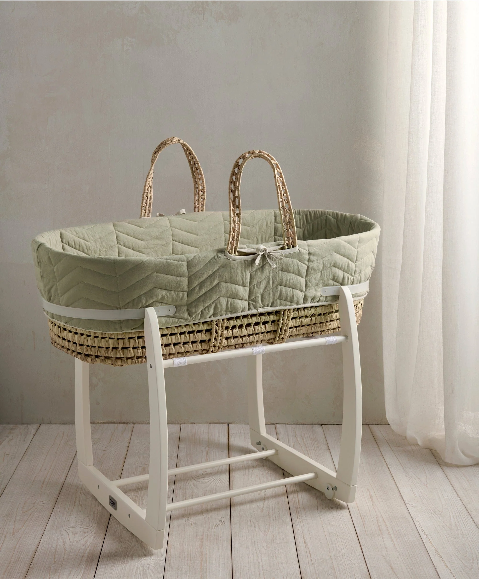 Moses Basket - Sage