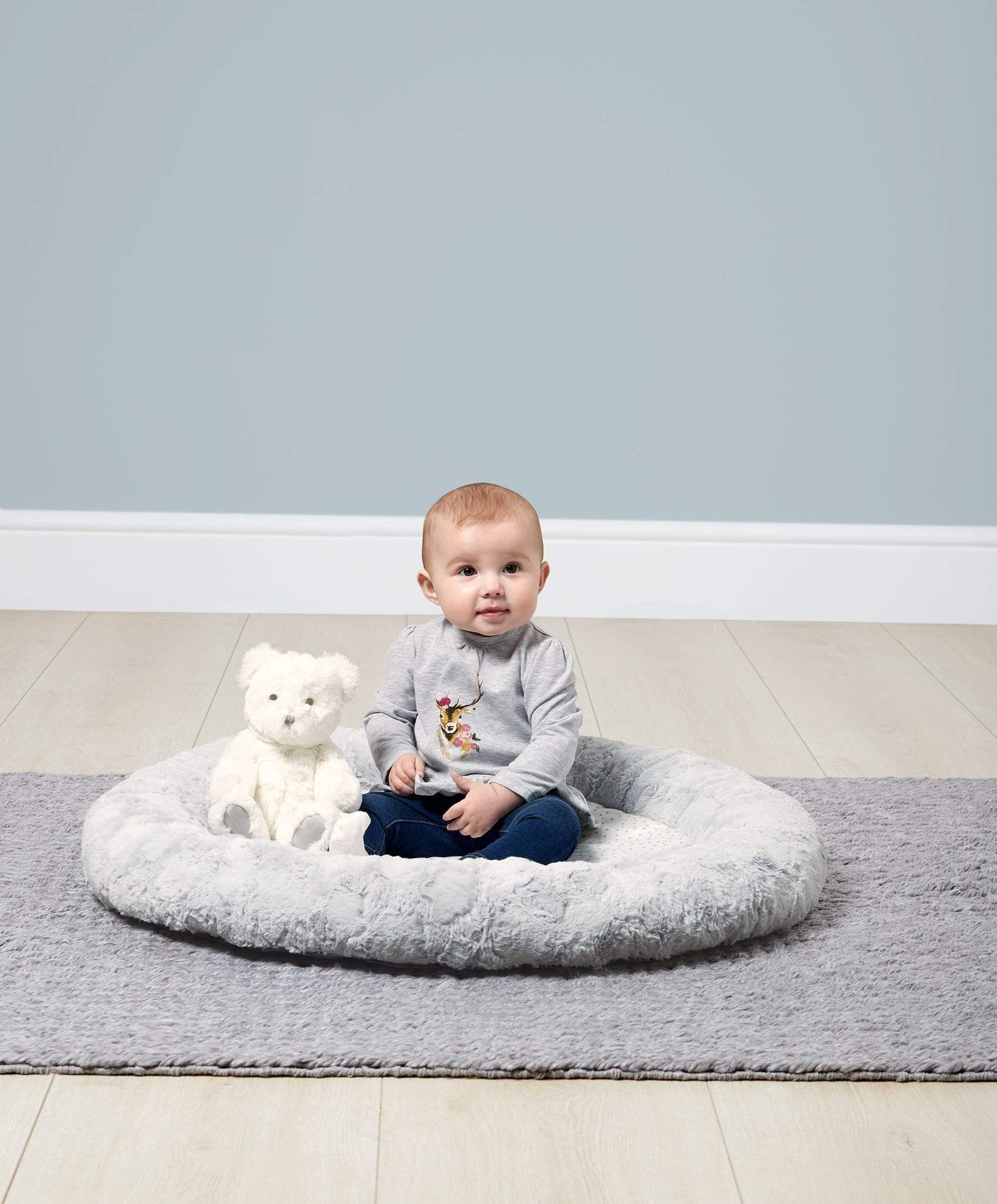 My First Playmat & Gym - Grey/Cream - Image 11
