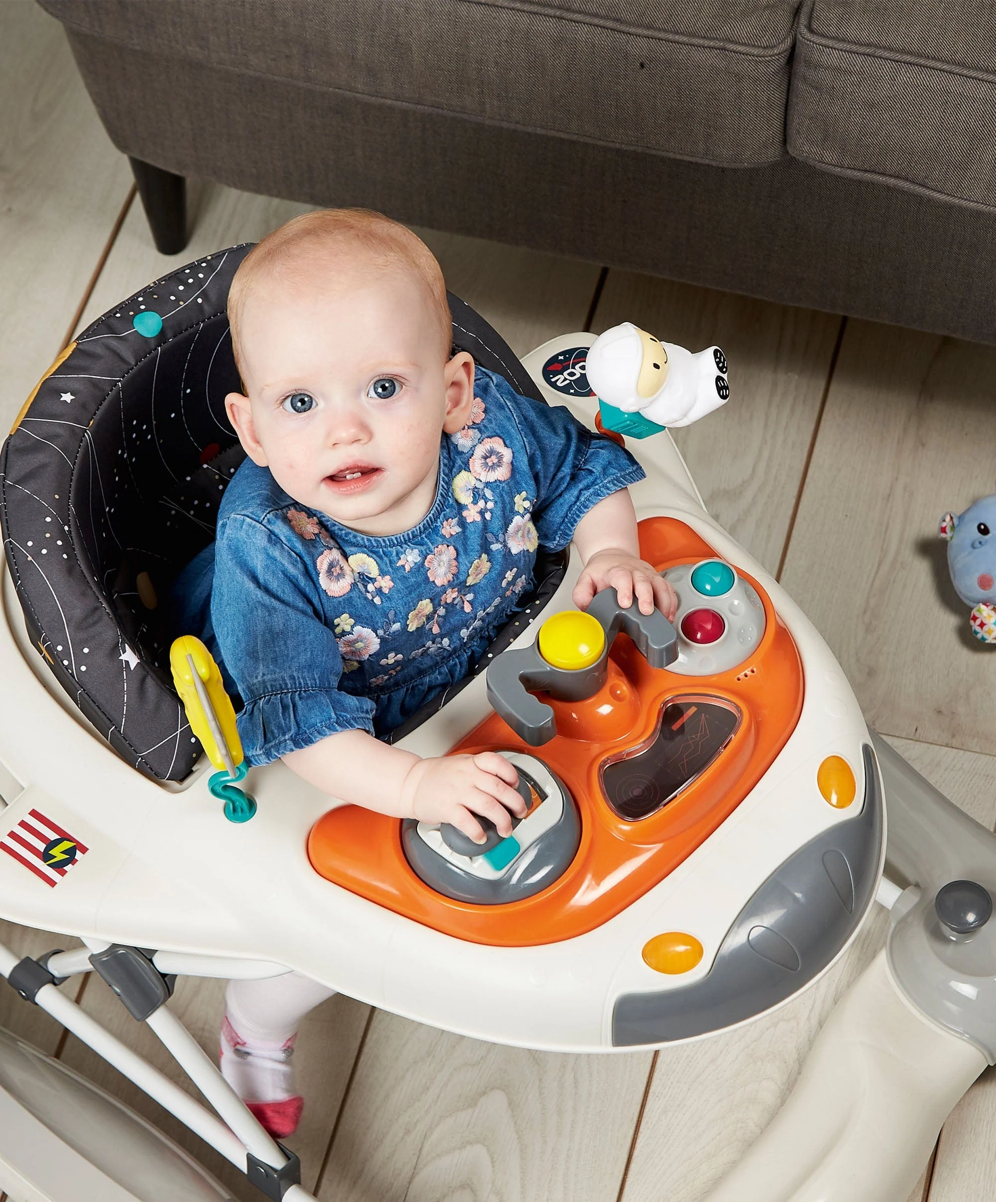 Mychild® Space Shuttle 2 in 1 Walker Rocker - Image 6