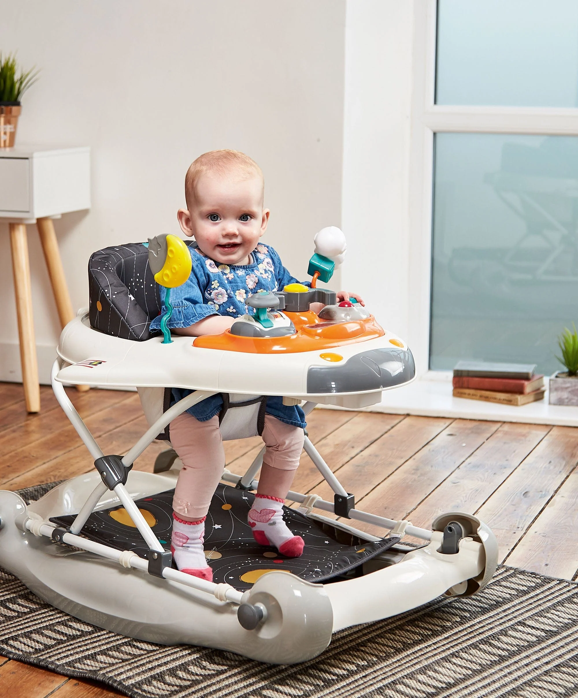 Mychild® Space Shuttle 2 in 1 Walker Rocker - Image 9