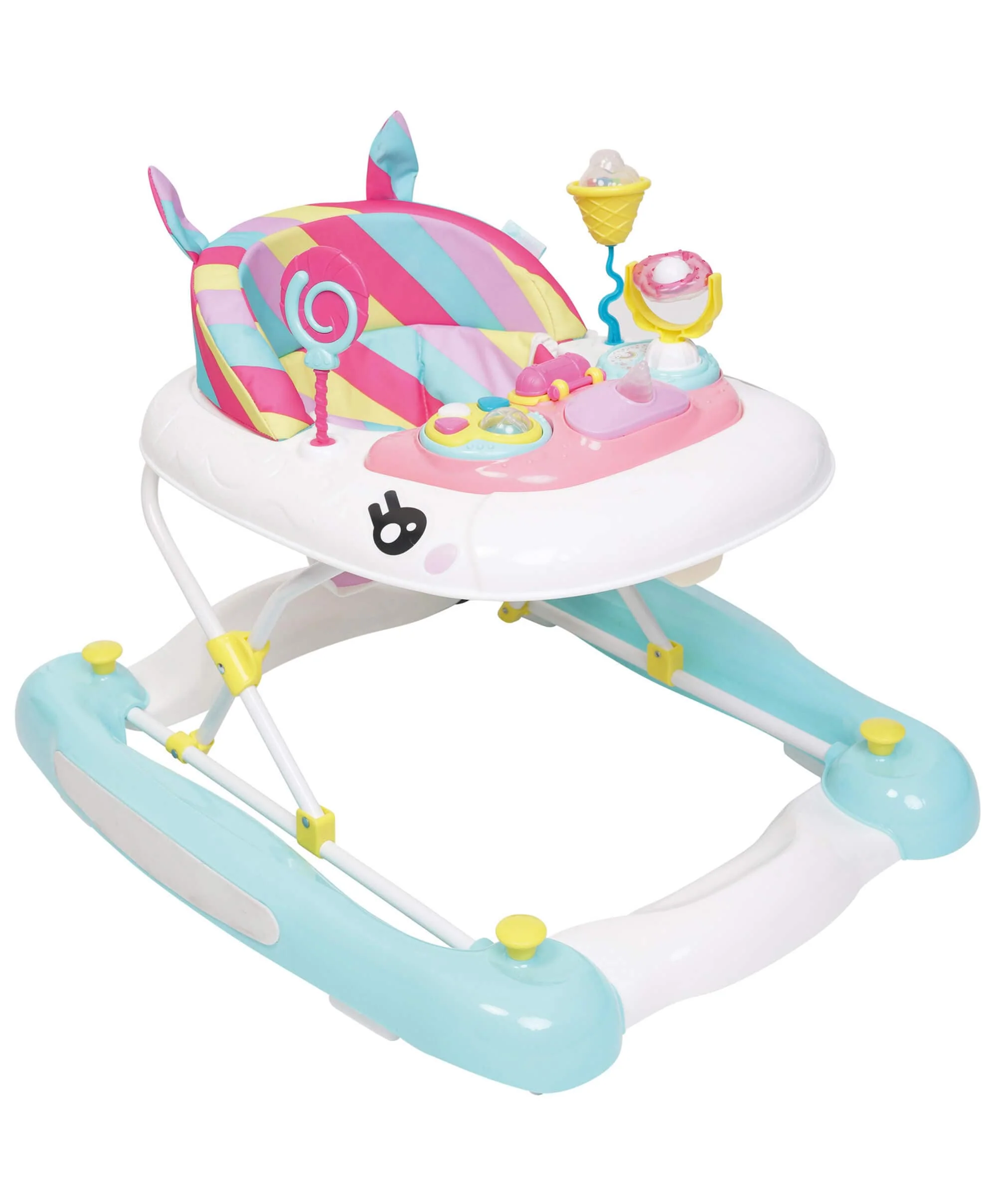Mychild 2-in-1 Walker/Rocker - Rainbow - Image 3