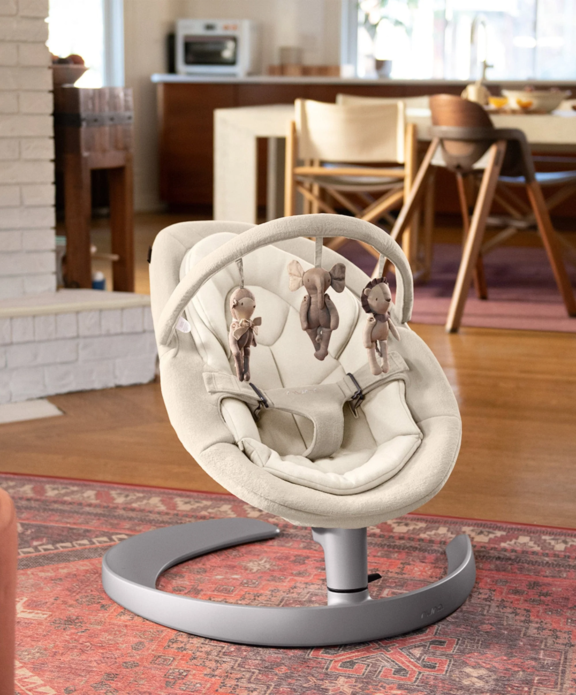Nuna LEAF Grow Bouncer – Cloud - Image 7