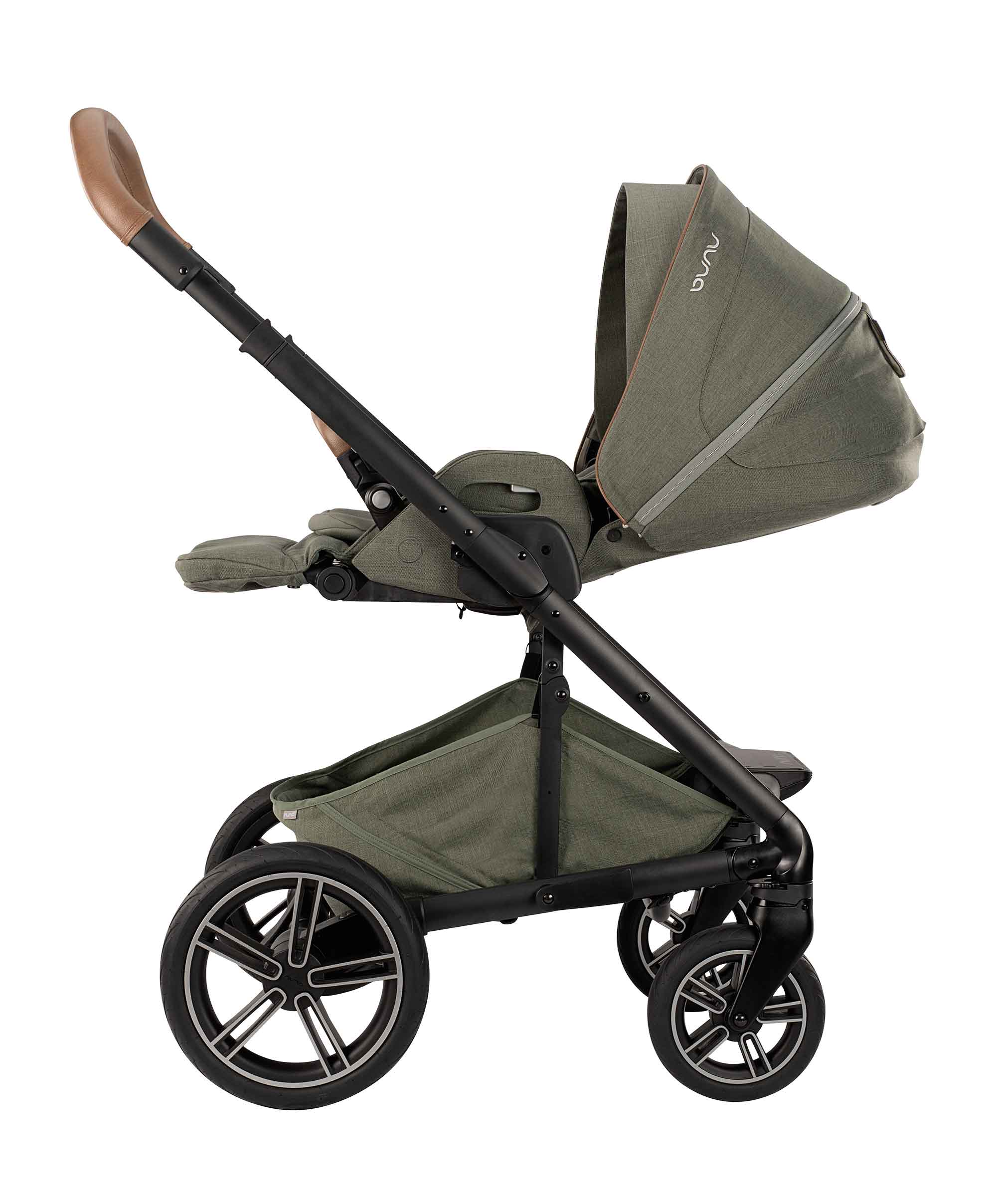 Nuna Mixx Next Generation 5 Piece Pushchair Bundle inc. Pipa Car Seat - Pine - Image 4