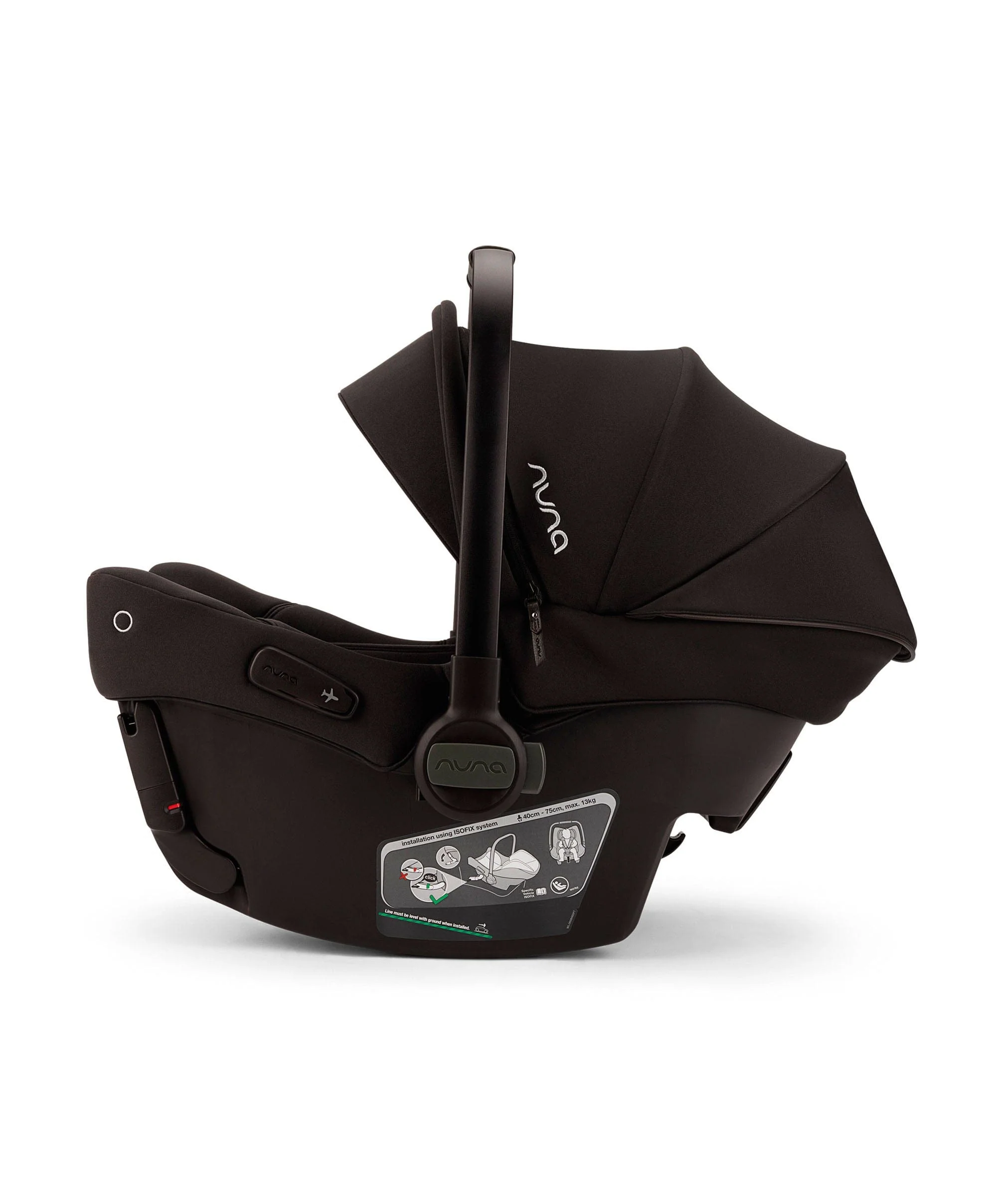 Nuna PIPA Urbn Car Seat – Caviar - Image 4
