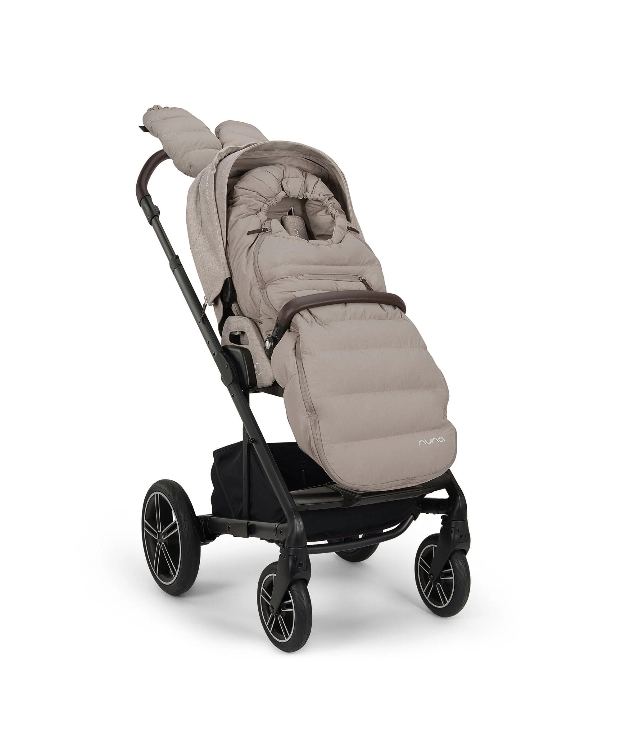 Nuna Winter Strolller Footmuff Set with Gloves & Bag - Chateau - Image 2